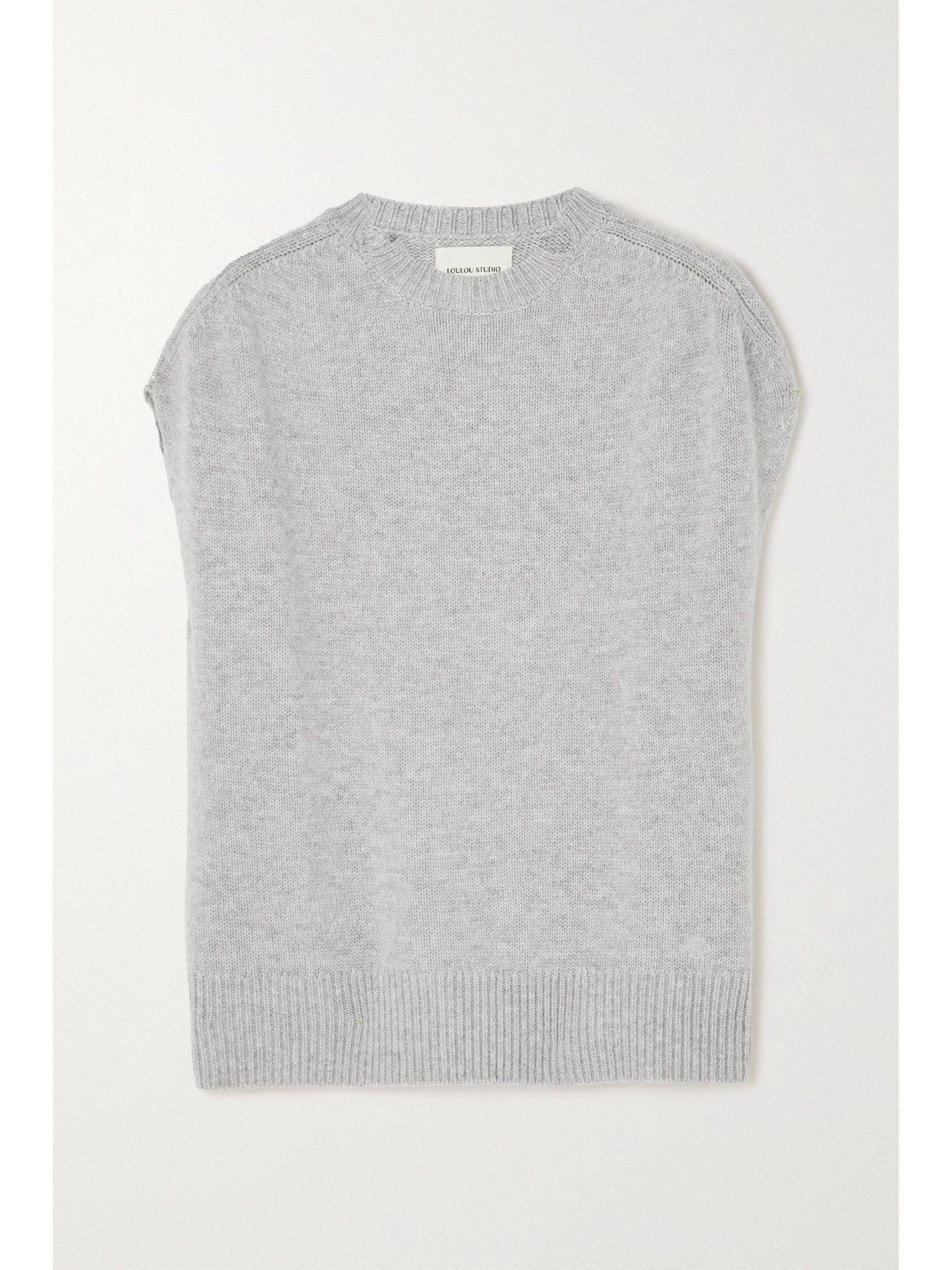 LOULOU STUDIO - Sagar Wool And Cashmere-blend Sweater - Gray