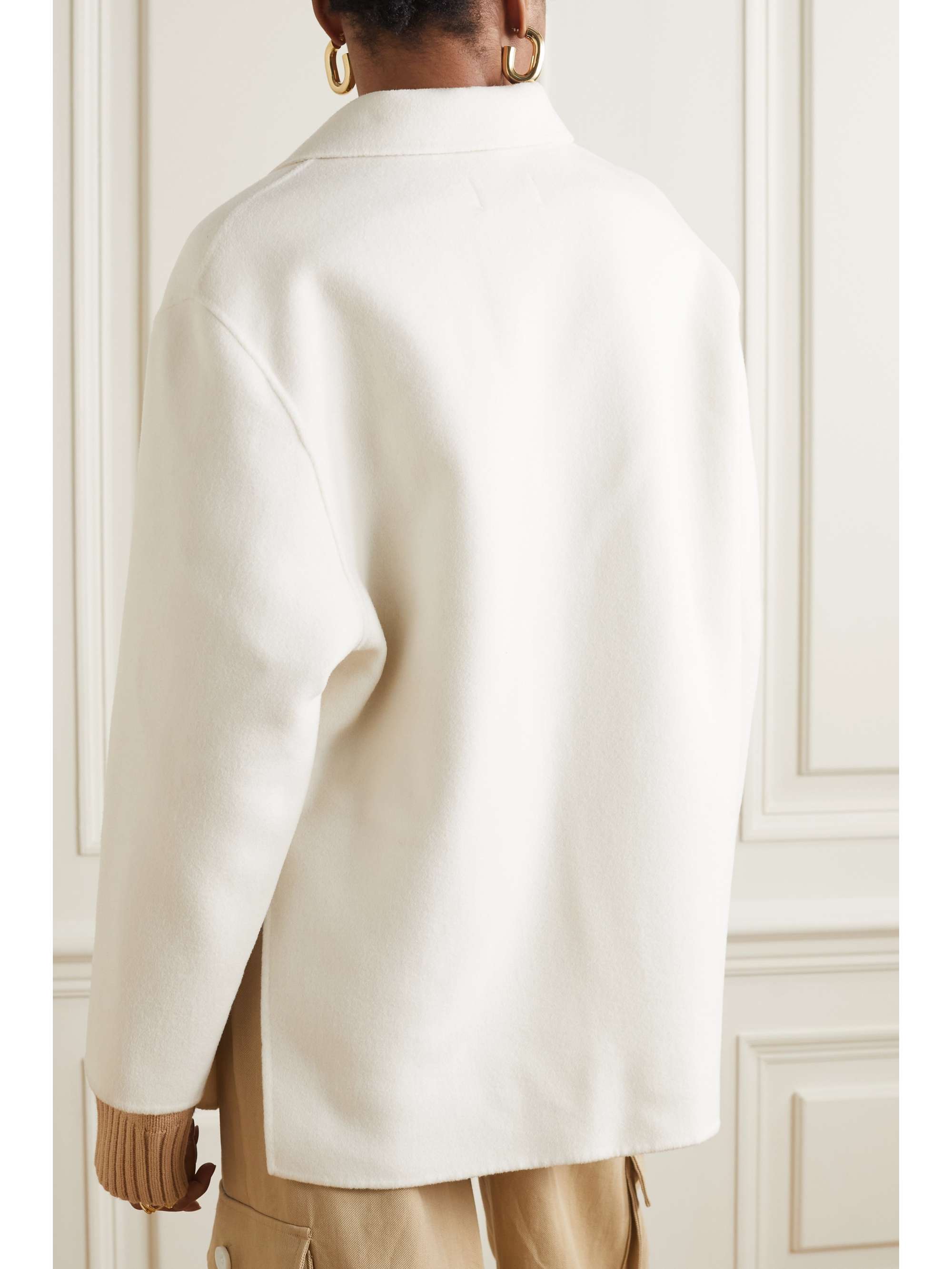 LOULOU STUDIO Riva wool and cashmere-blend felt jacket