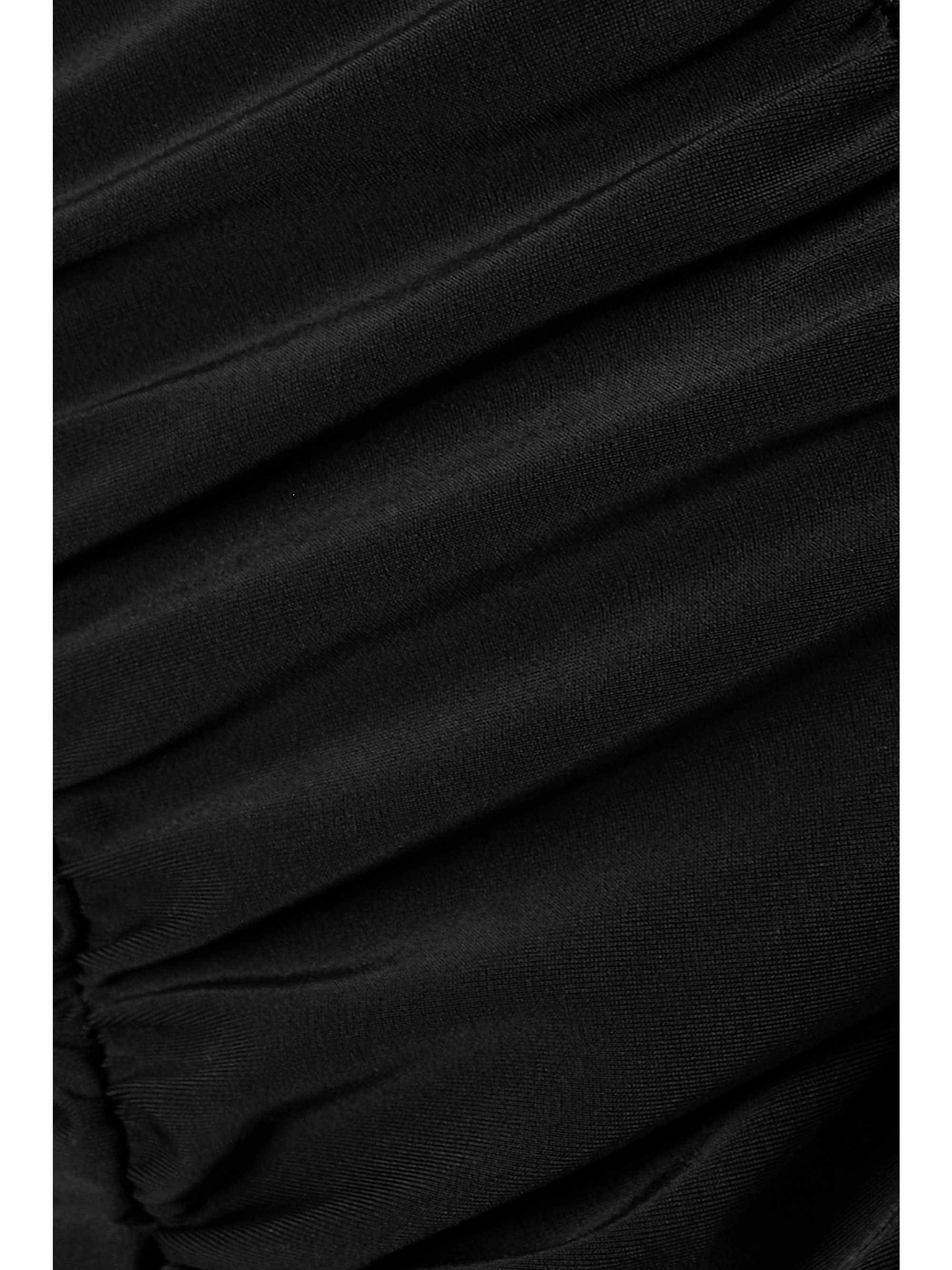 AZ FACTORY + Ester Manas ruched stretch-knit flared pants