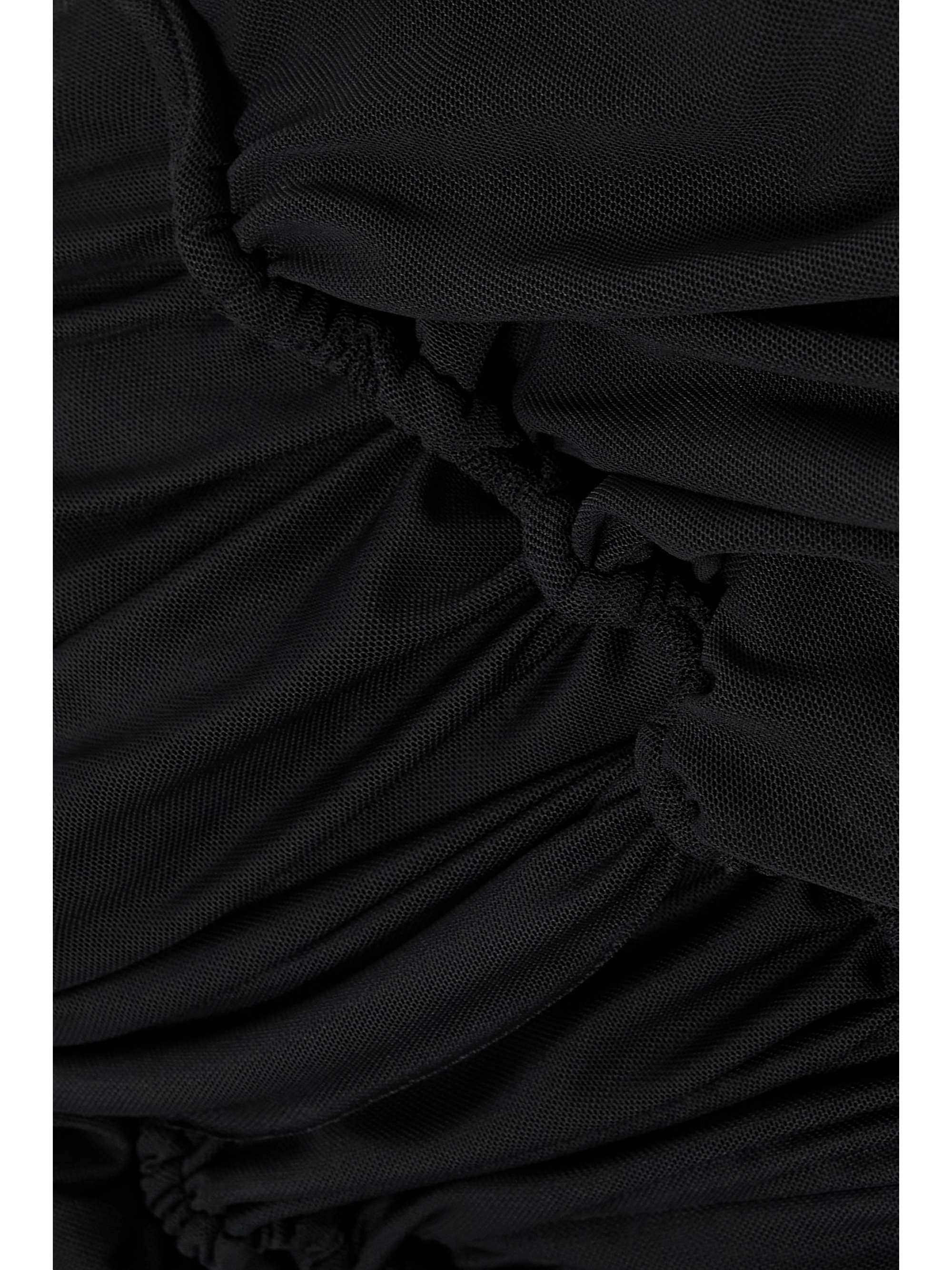 AZ FACTORY + Ester Manas ruched stretch-mesh mini dress