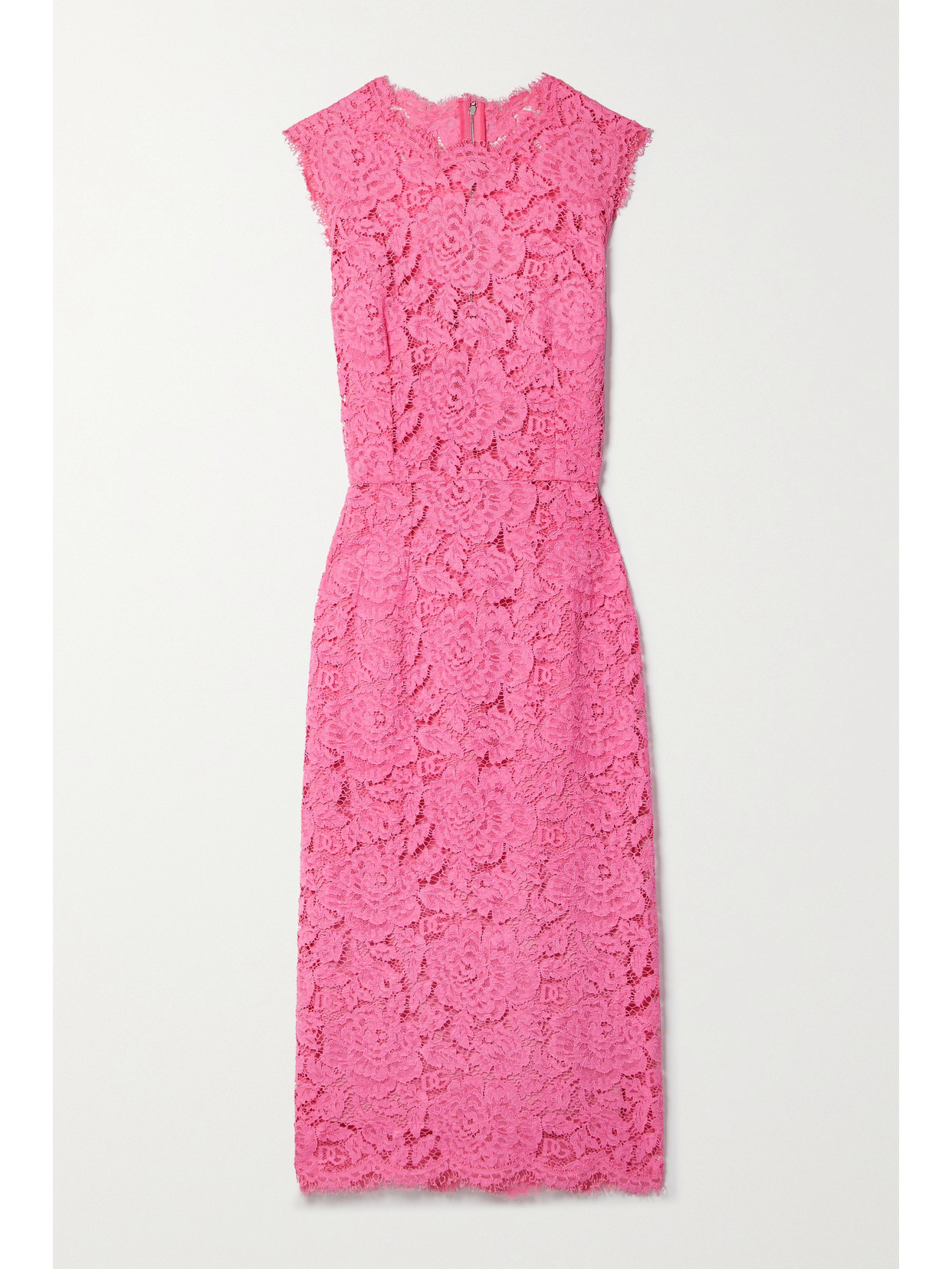 Dolce & Gabbana - Corded Lace Dress - Pink