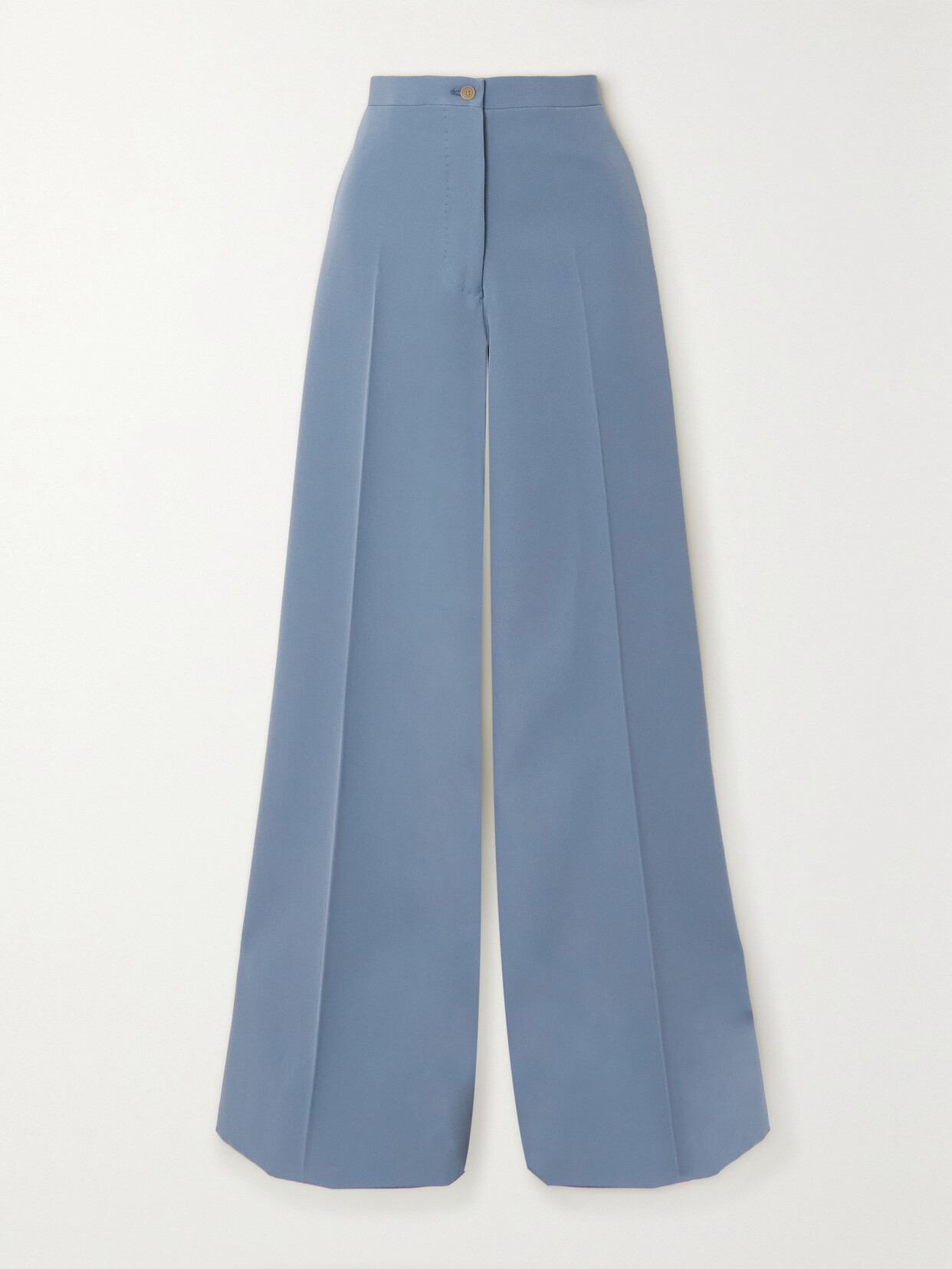Jason Wu Collection The Leila Wool-drill Wide-leg Pants - Blue
