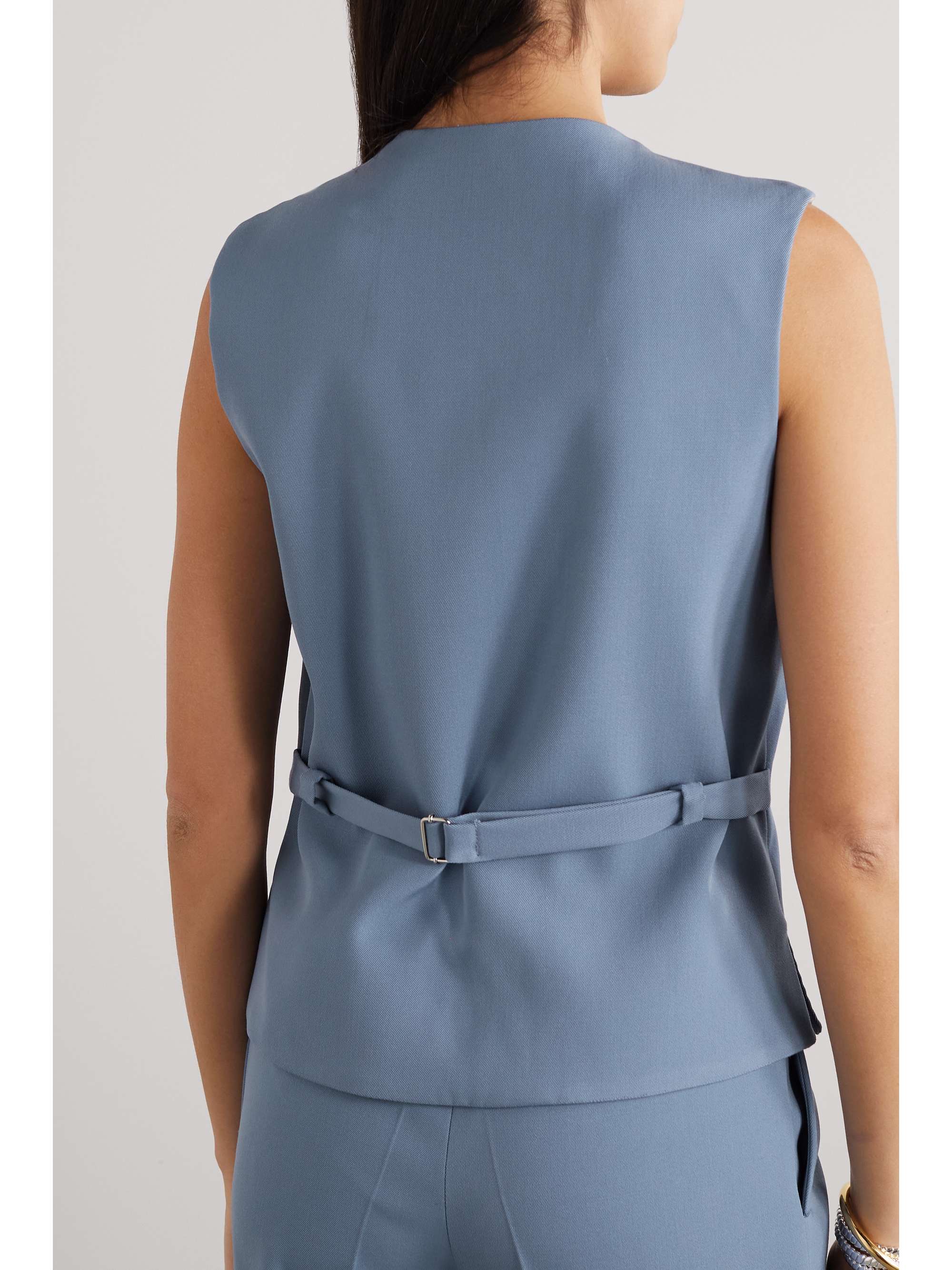 GIULIVA HERITAGE The Lucia wool-drill vest
