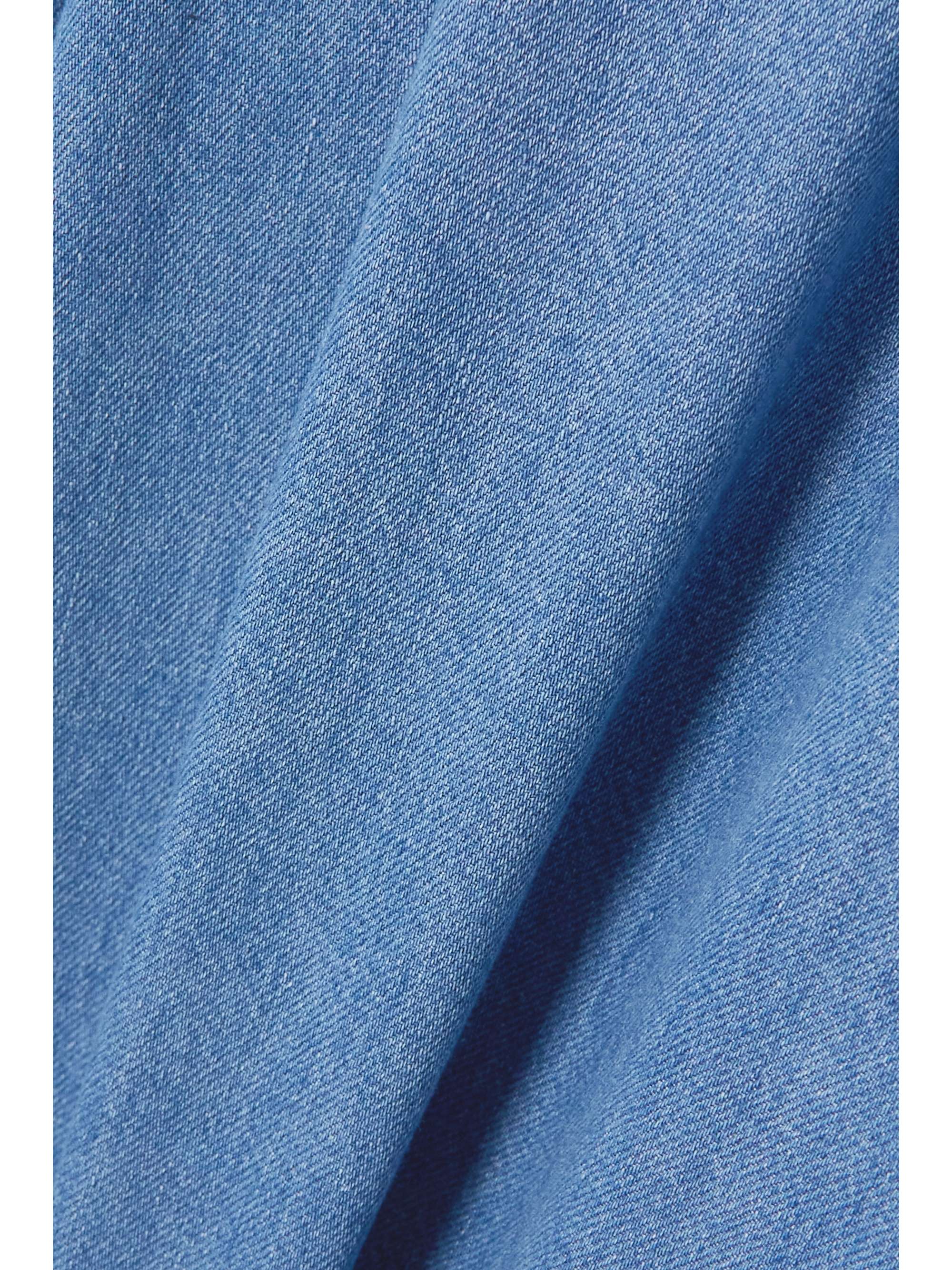 GIULIVA HERITAGE The Dora belted denim maxi shirt dress