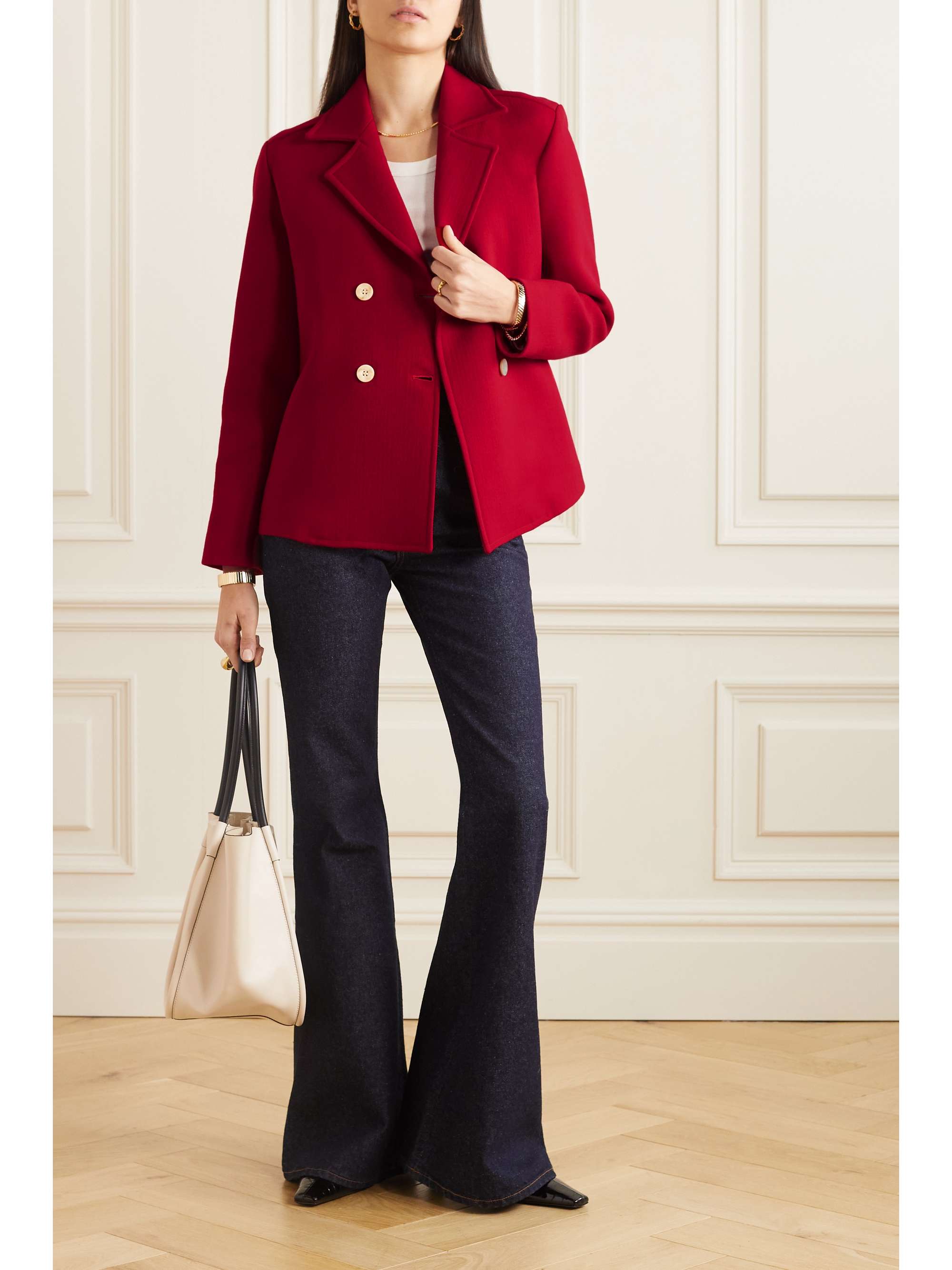 GIULIVA HERITAGE The Agata double-breasted wool jacket