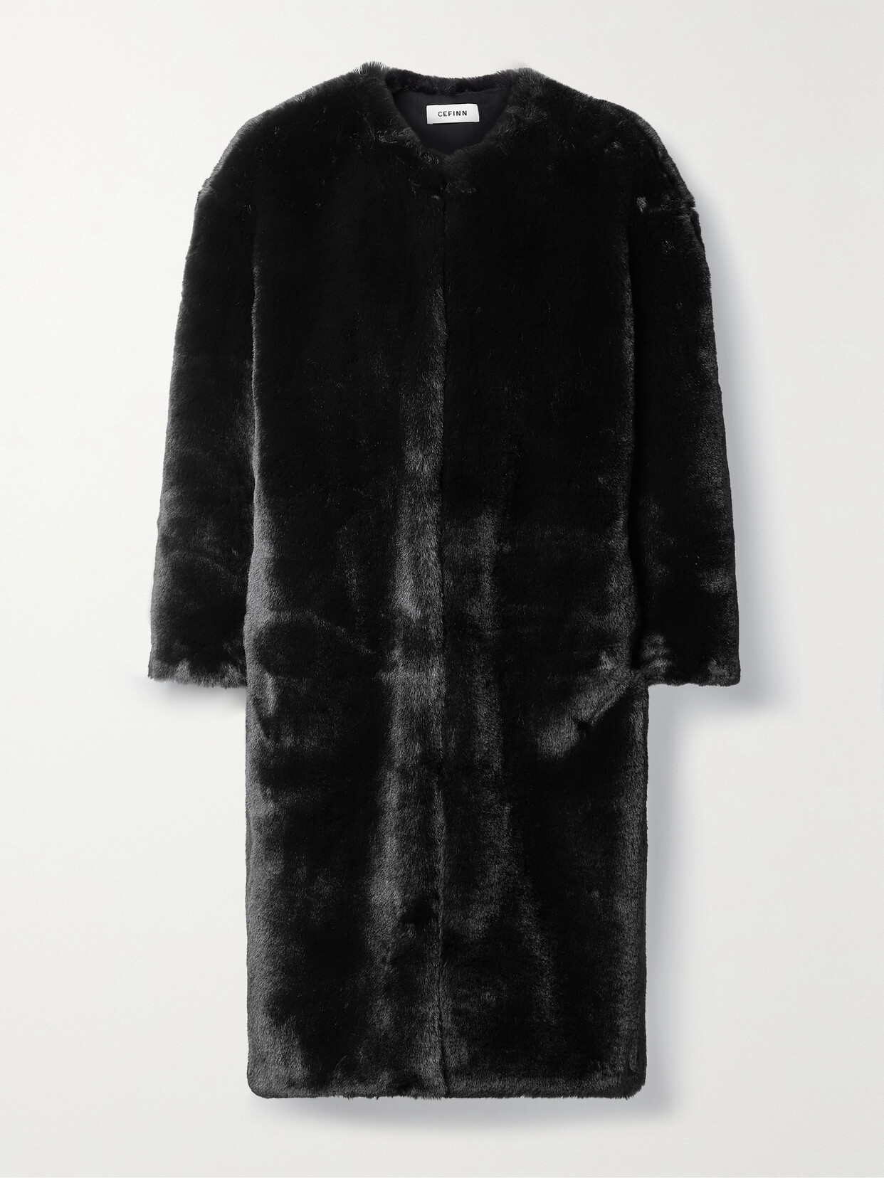 Cefinn - Christie Faux Fur Coat - Black