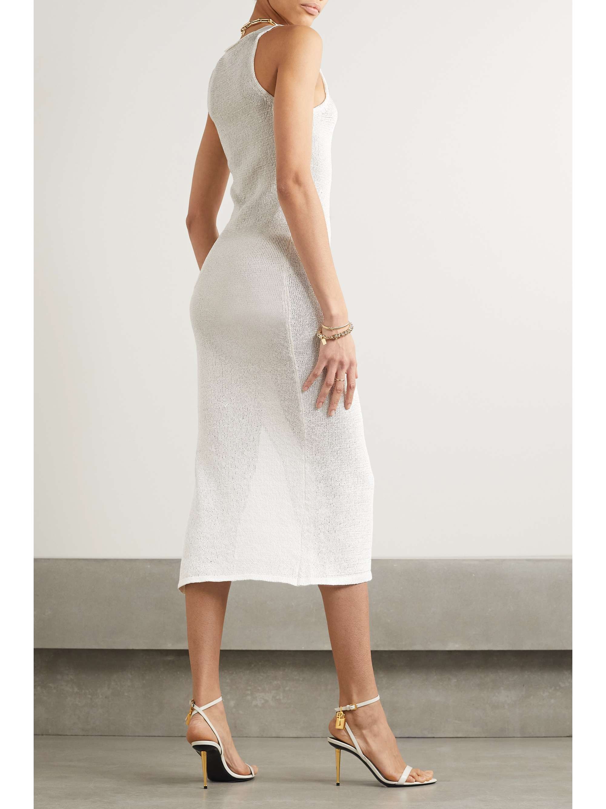 TOM FORD Knitted midi dress