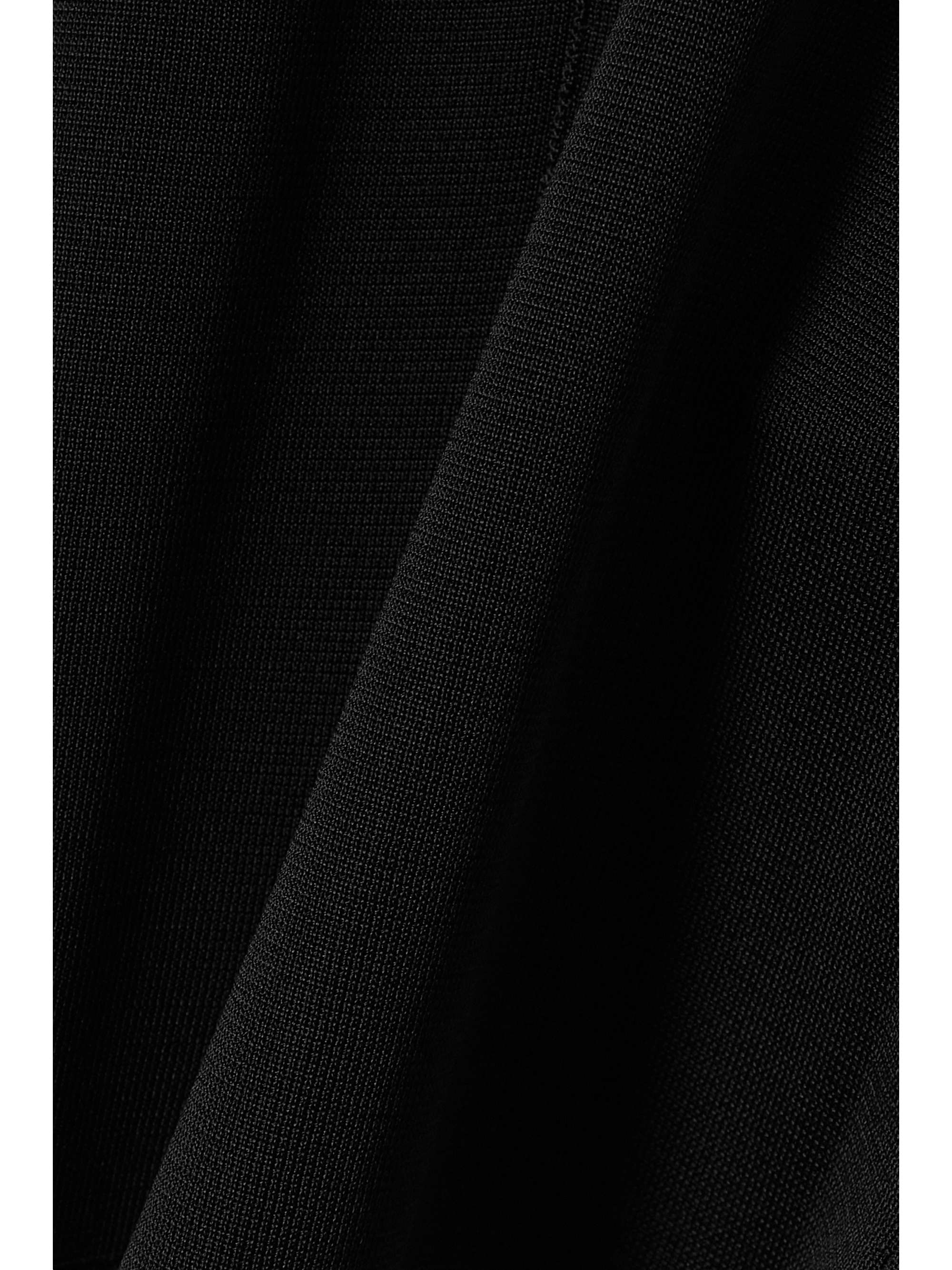 TOM FORD Cropped tie-neck knitted top
