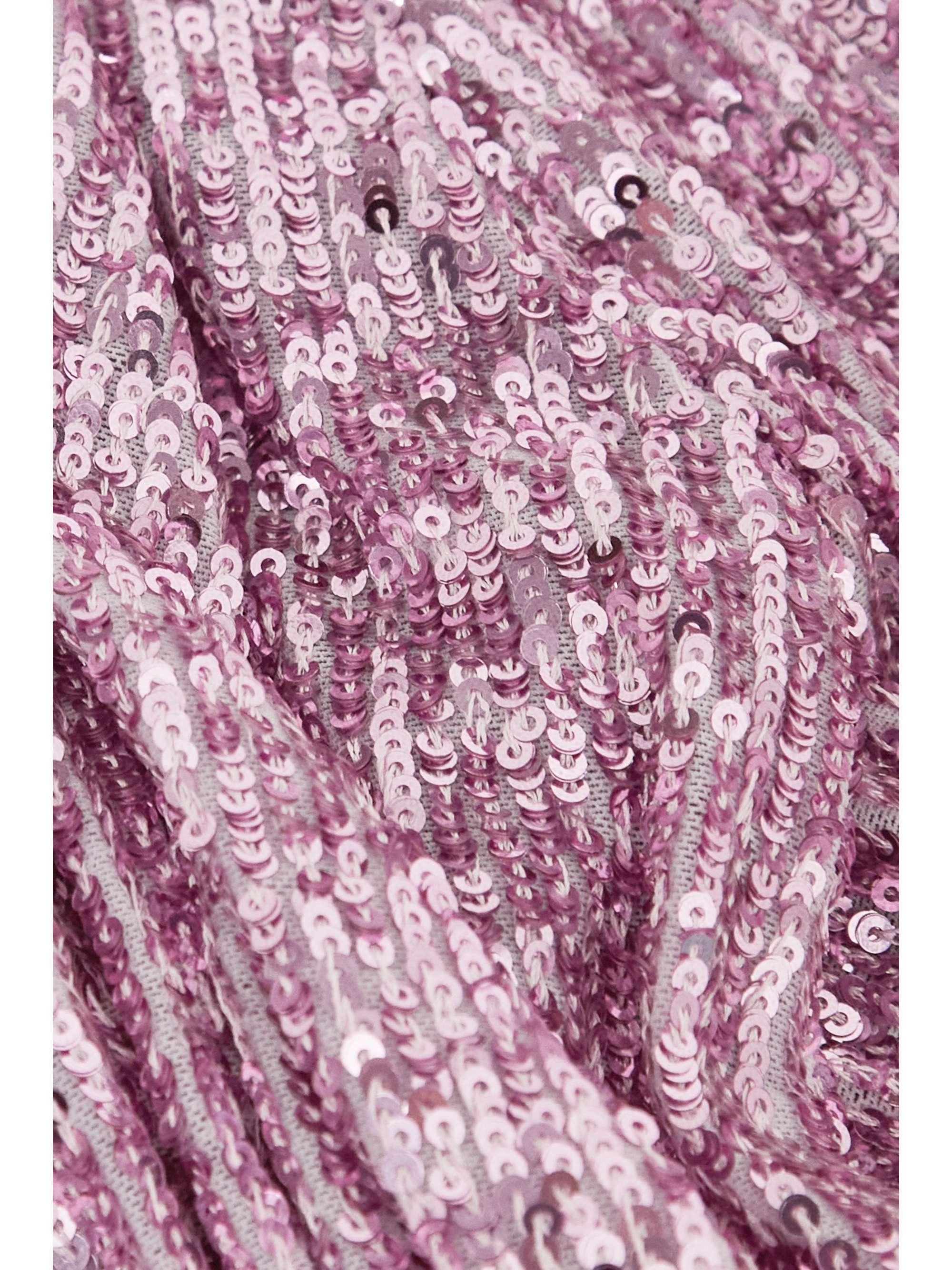 TOM FORD Sequined tulle wide-leg pants