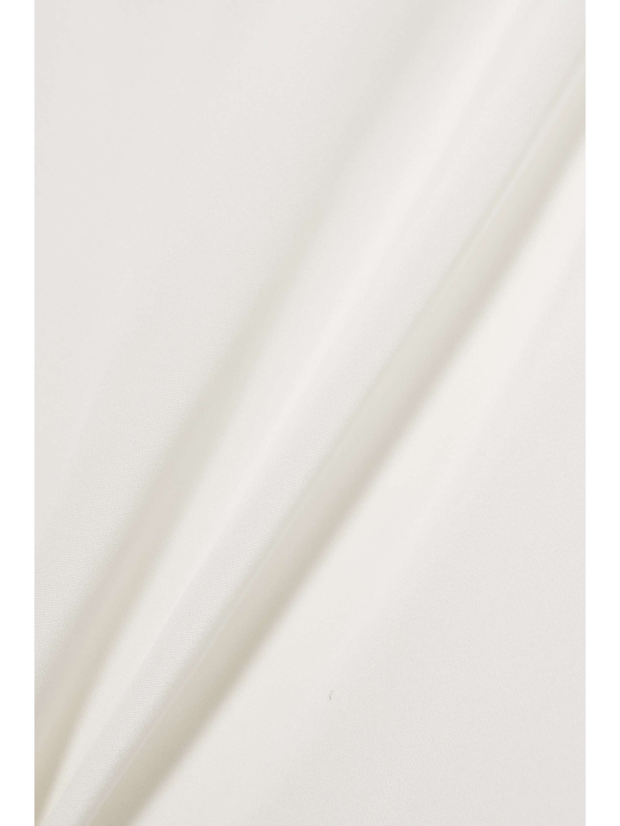 TOM FORD One-shoulder draped silk-satin gown