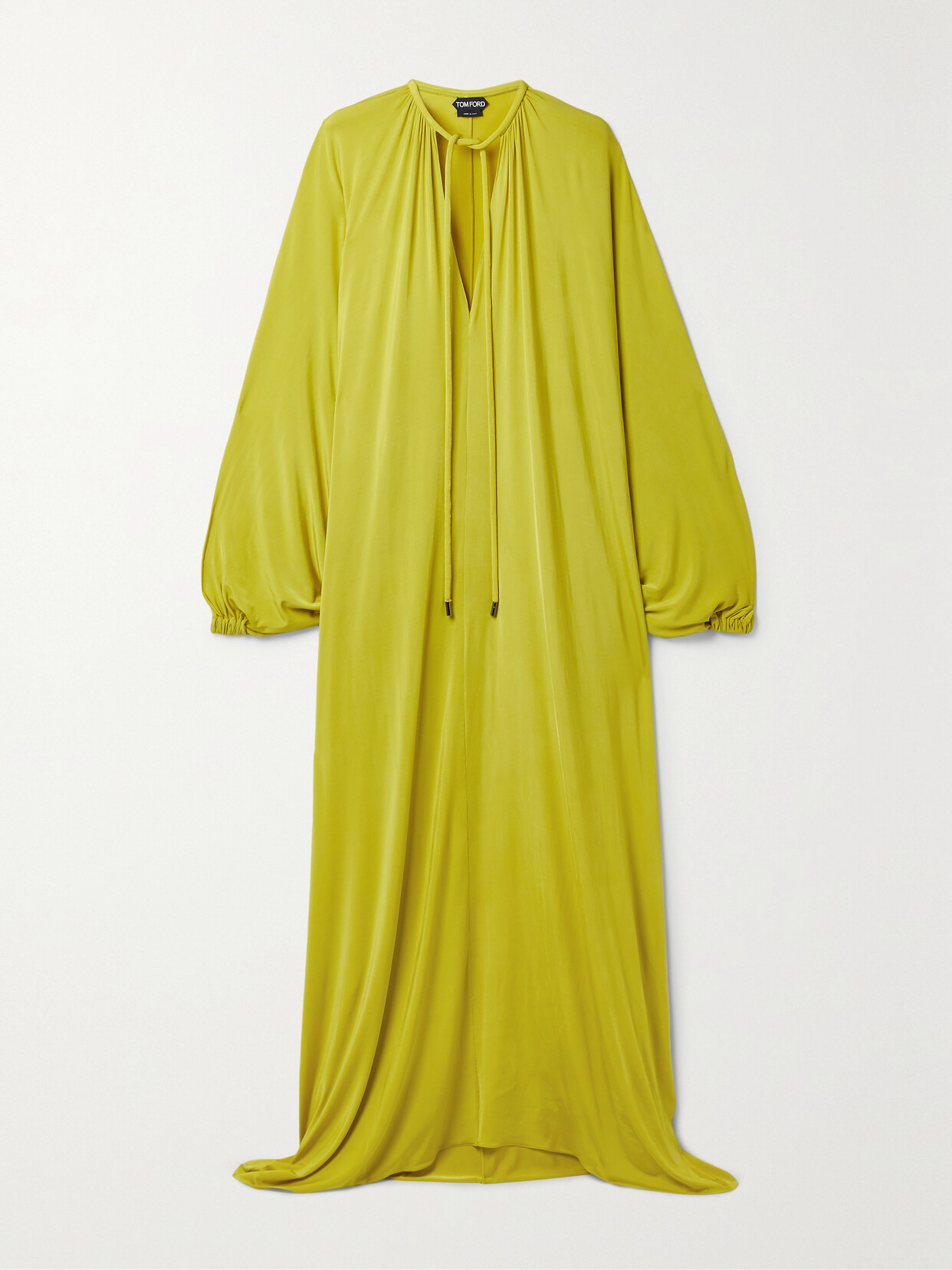 TOM FORD - Stretch-jersey Gown - Yellow