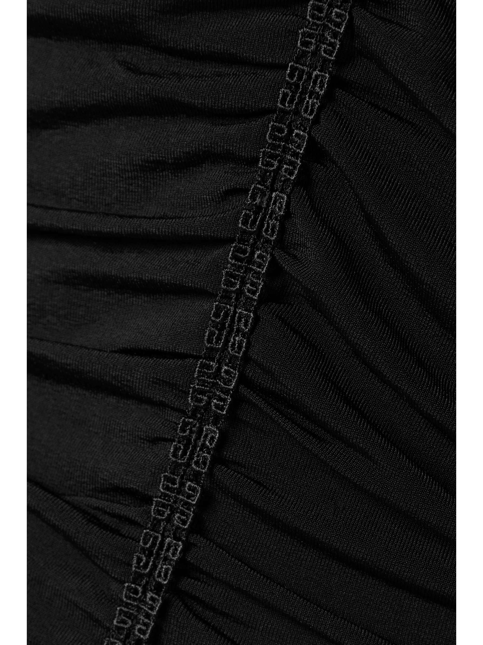 GIVENCHY Off-the-shoulder ruched stretch-jersey top
