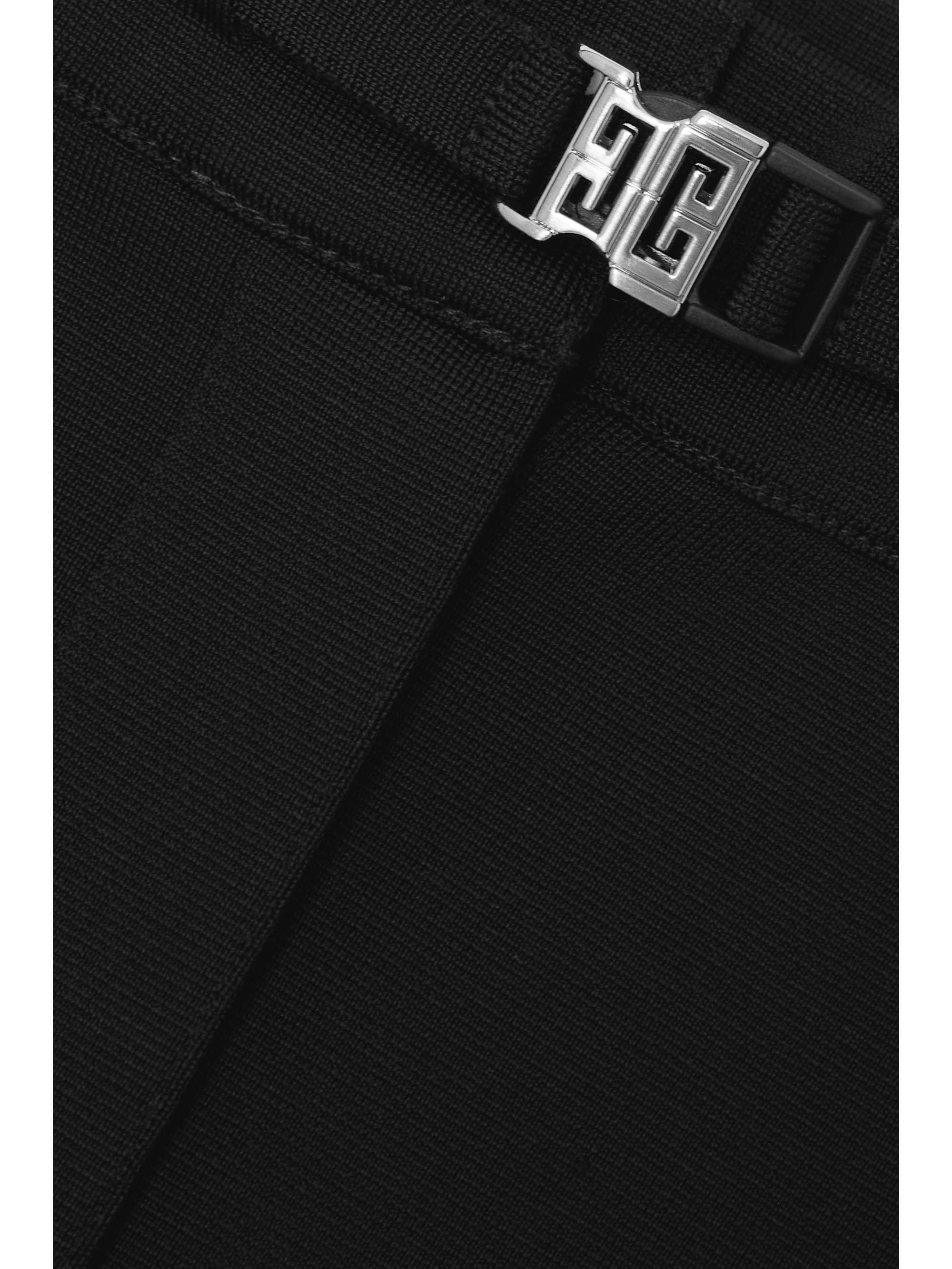 GIVENCHY 4G belted jersey flared pants