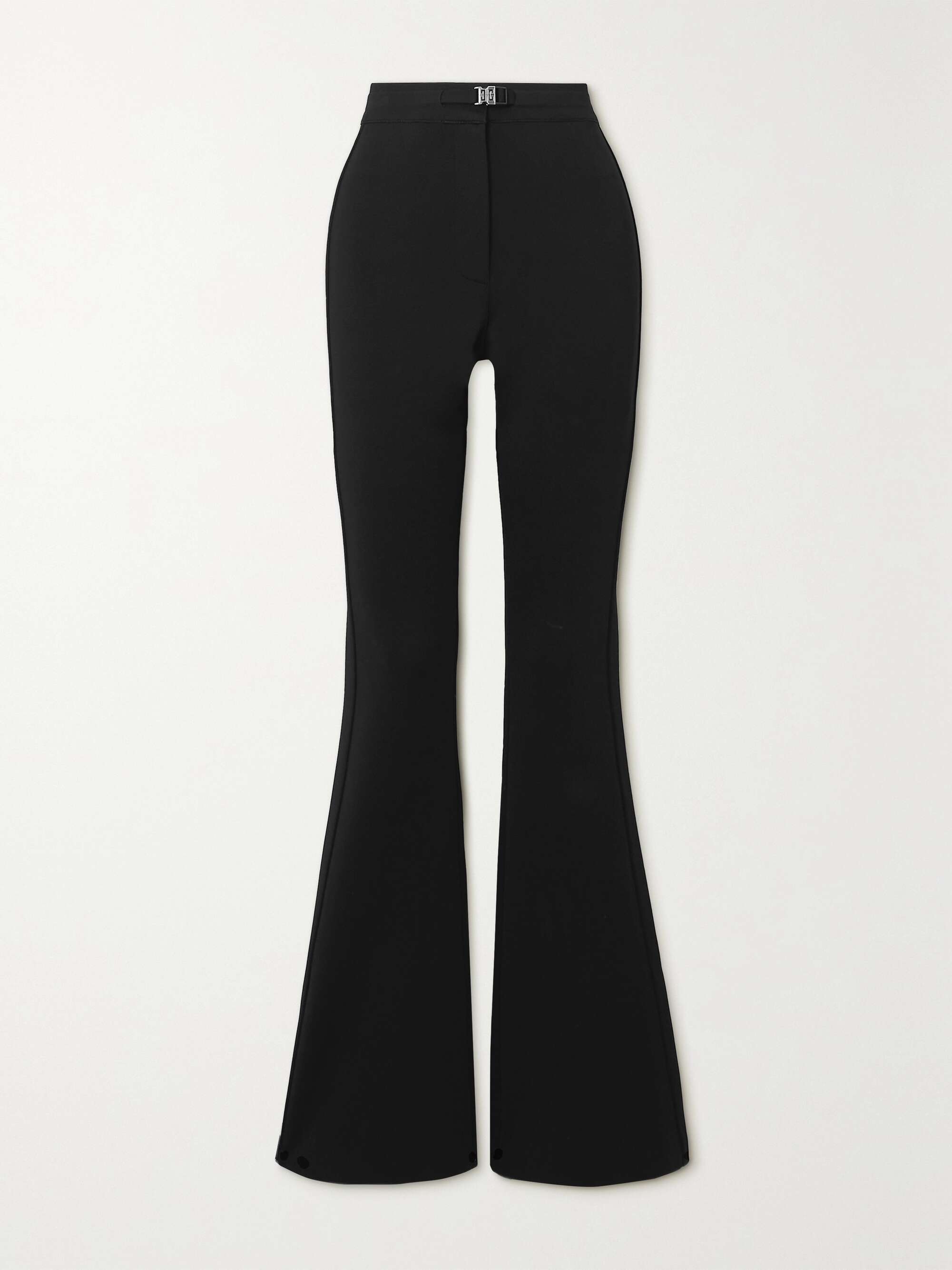 GIVENCHY 4G belted jersey flared pants