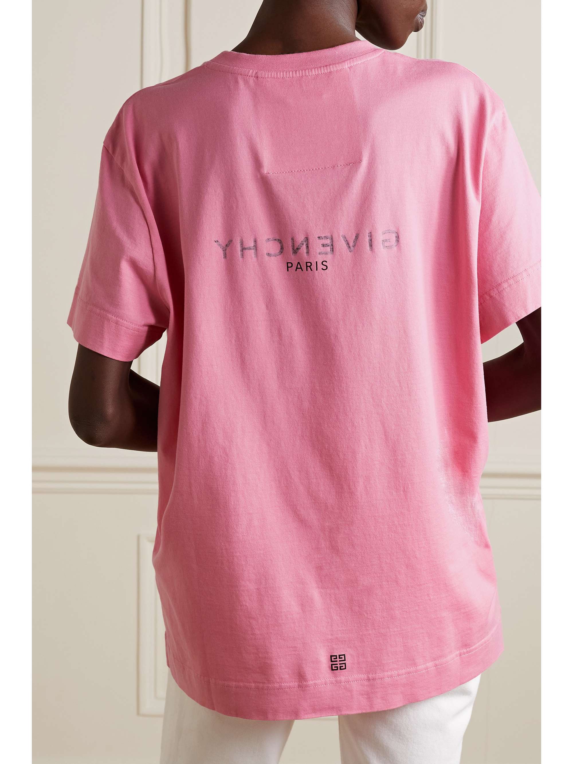 GIVENCHY Printed cotton-jersey T-shirt