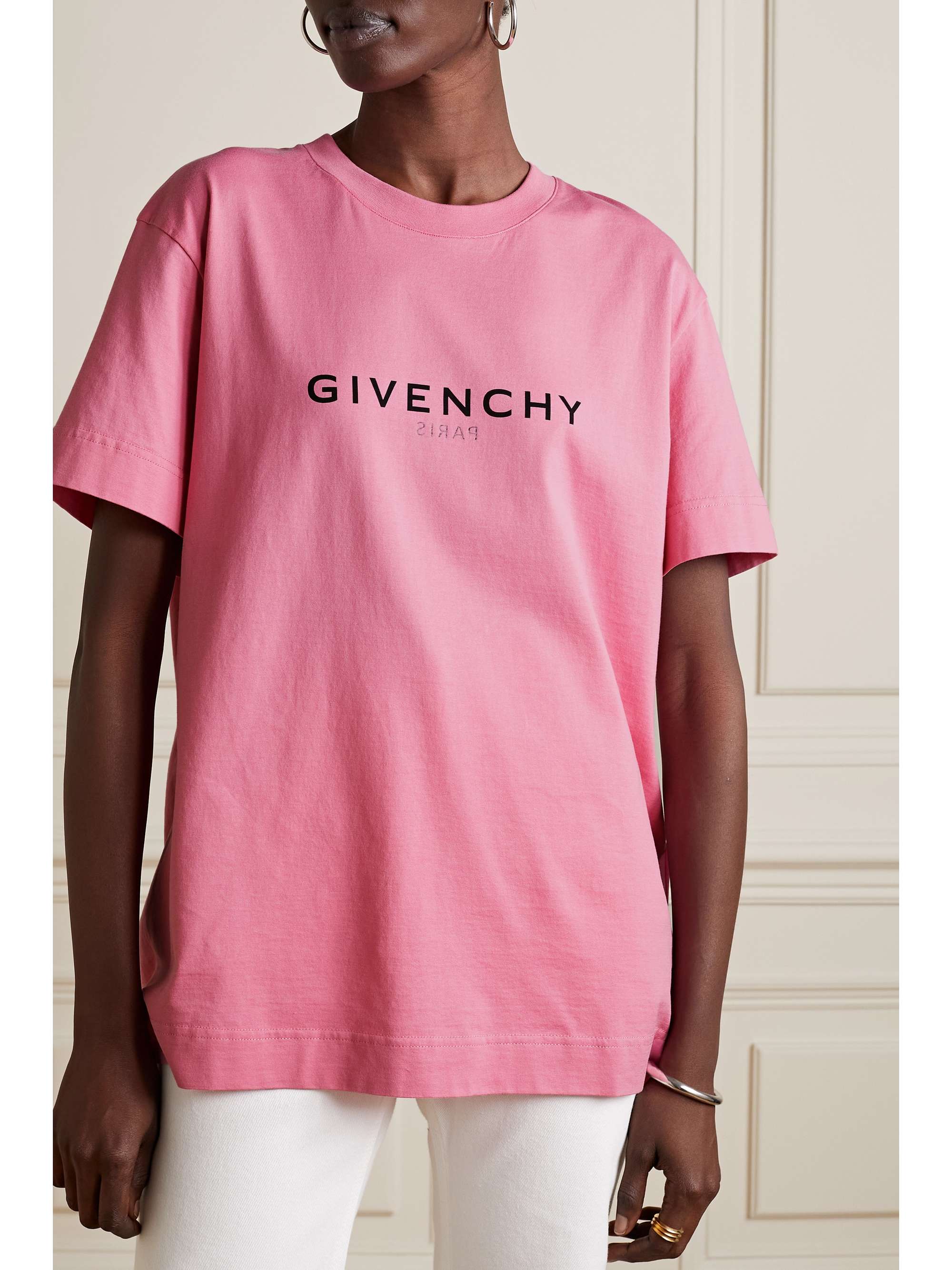 GIVENCHY Printed cotton-jersey T-shirt