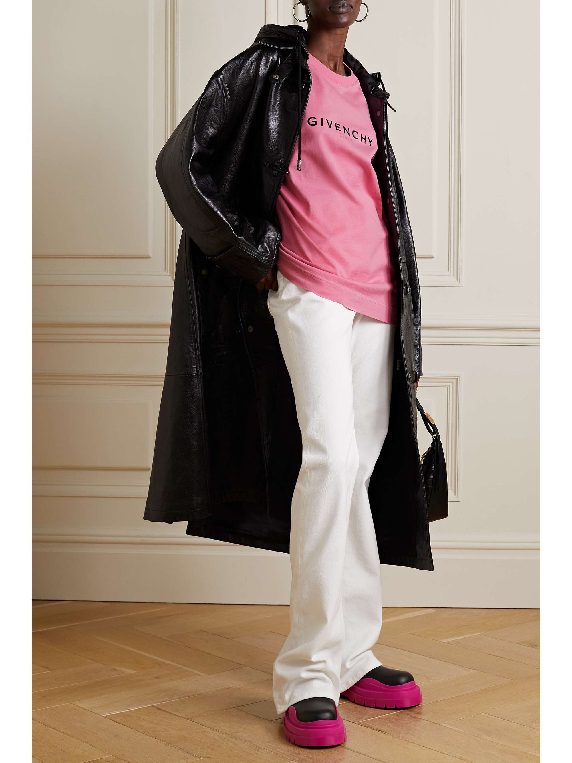 GIVENCHY Printed cotton-jersey T-shirt