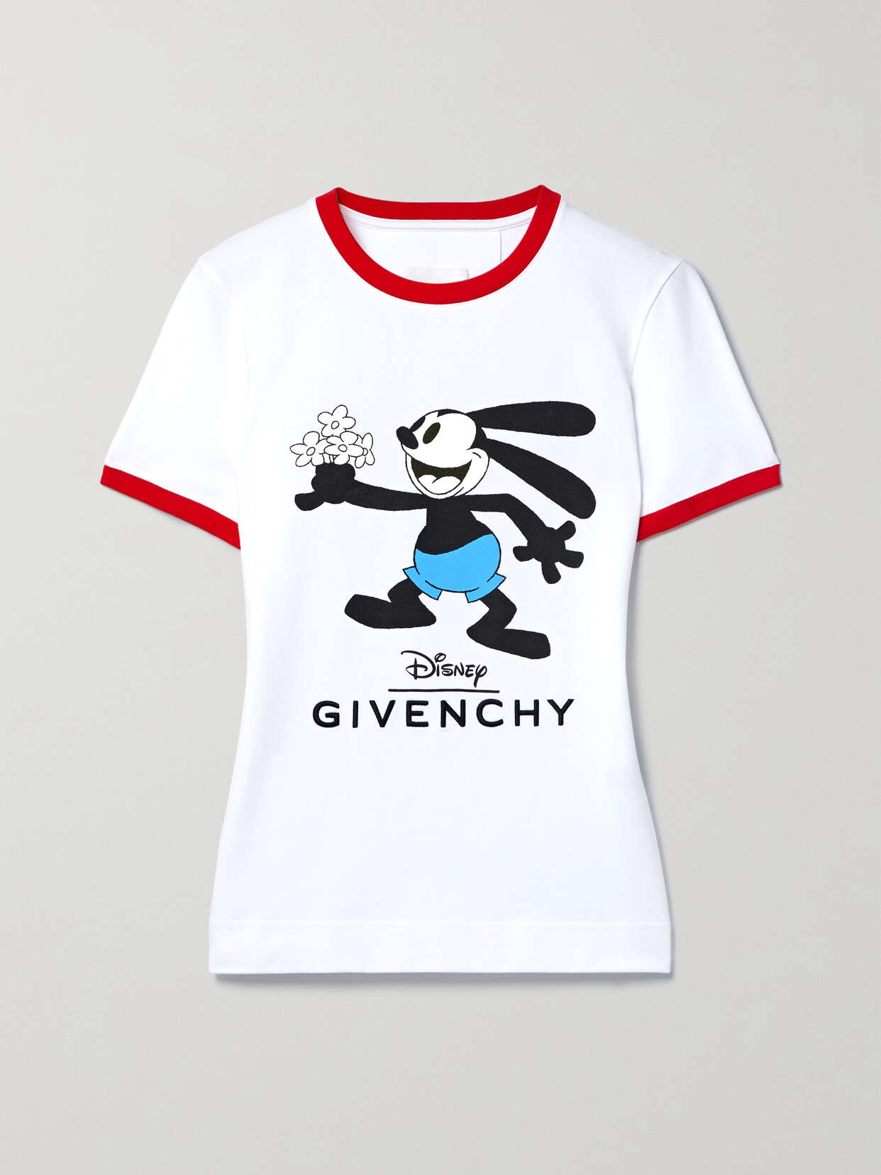 Givenchy - + Disney Printed Stretch-cotton Jersey T-shirt - White