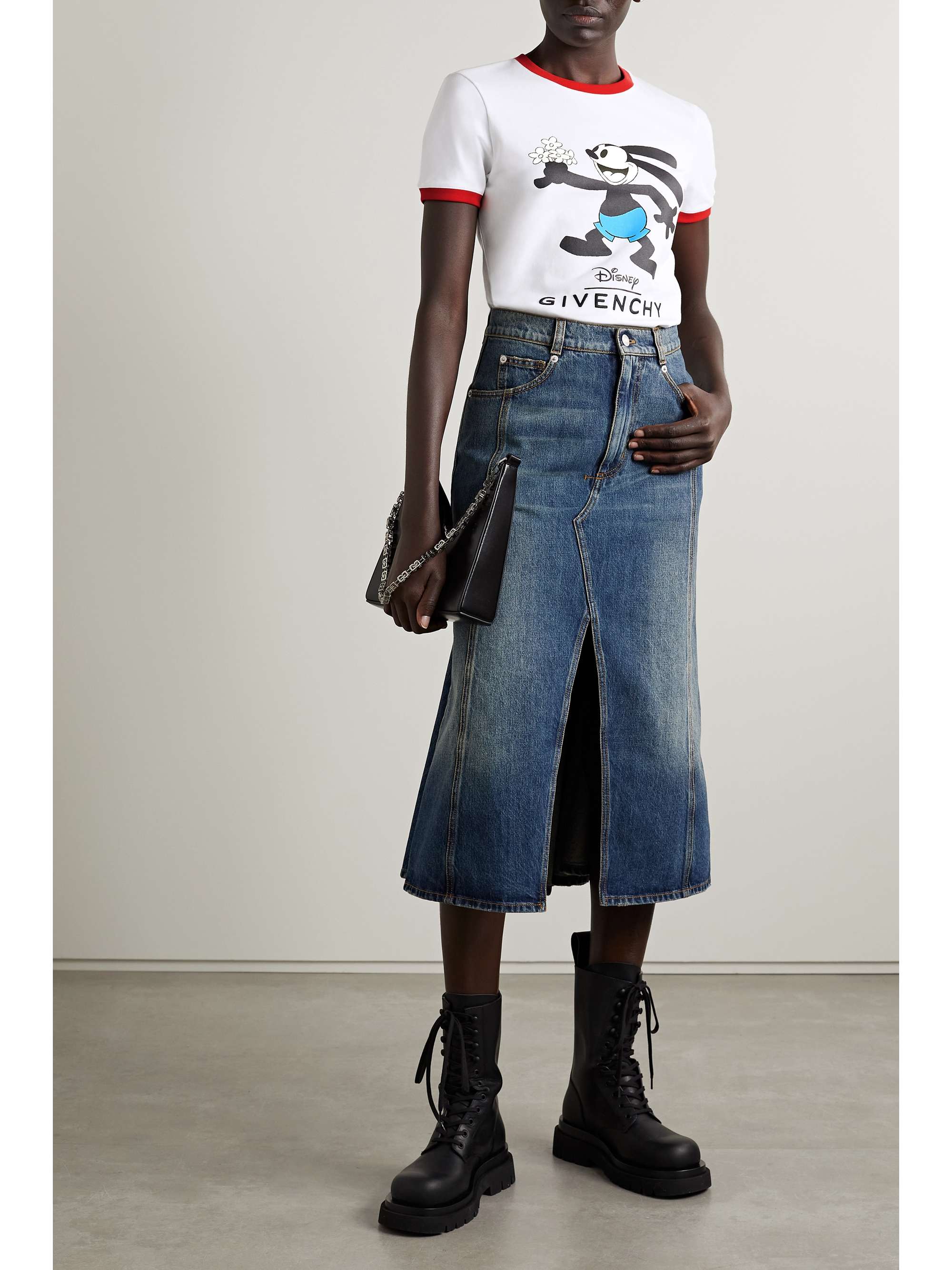 GIVENCHY T-shirt en jersey de coton stretch imprimé x Disney
