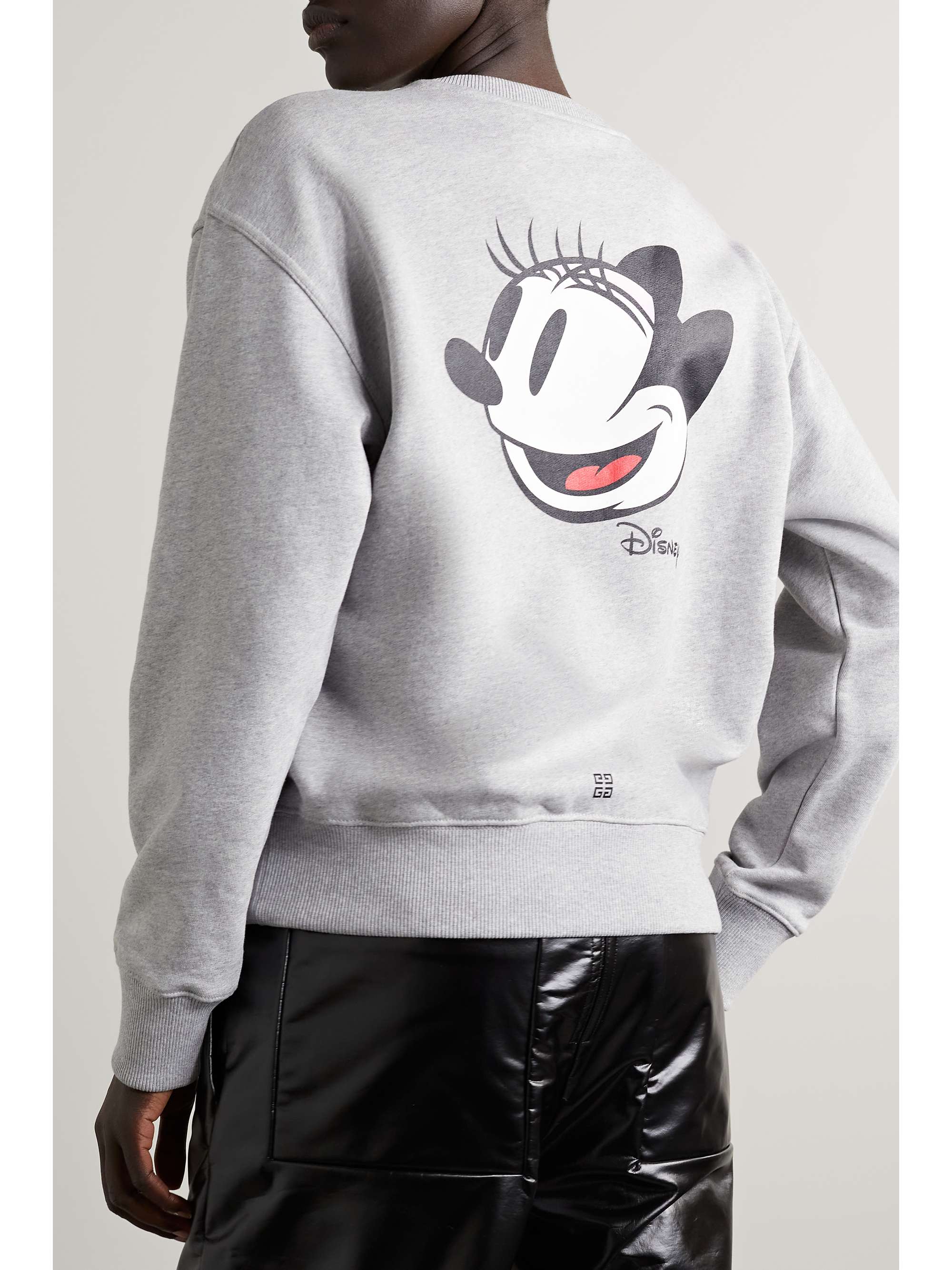 GIVENCHY + Disney printed cotton-jersey sweatshirt