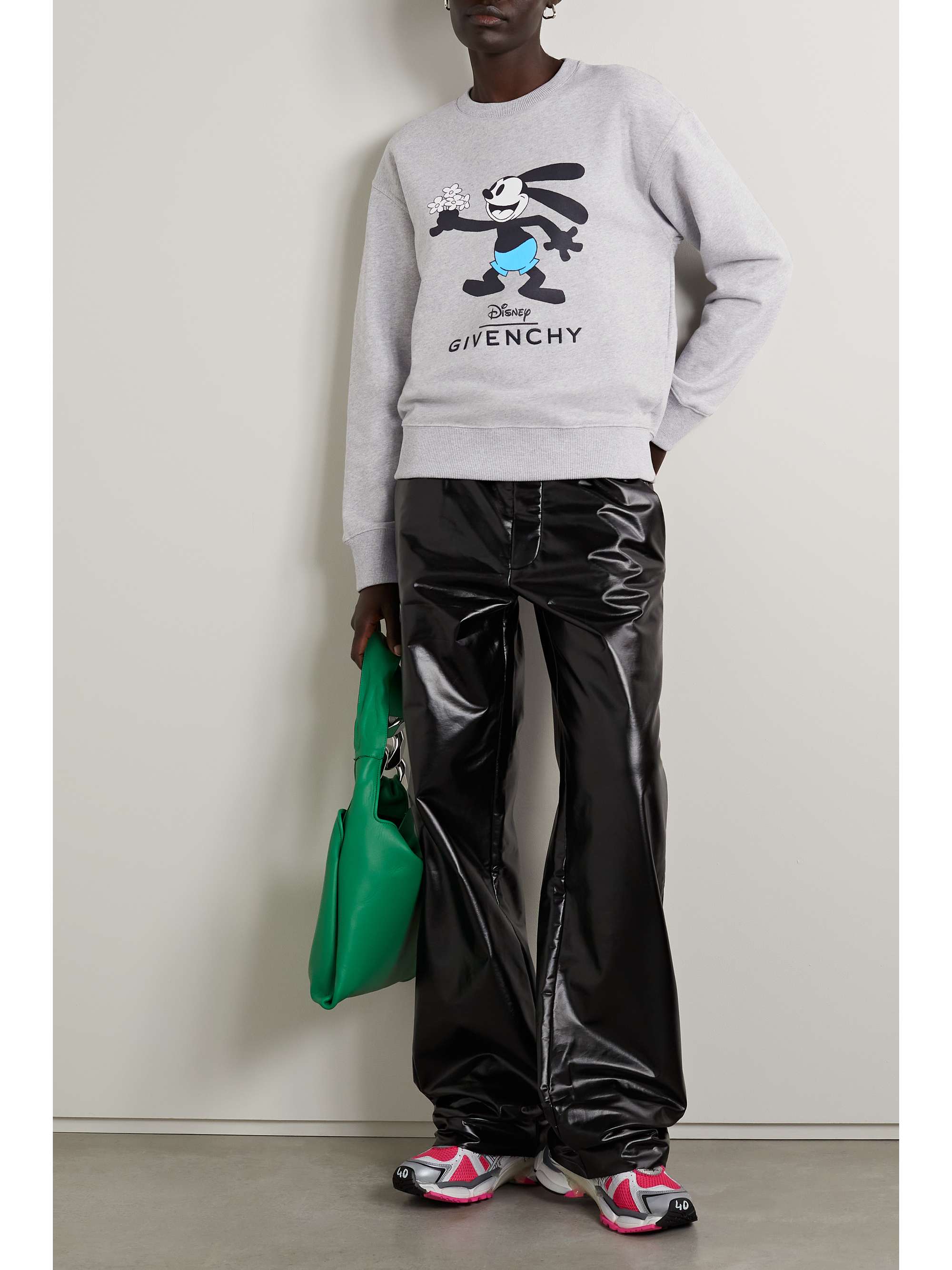 GIVENCHY + Disney printed cotton-jersey sweatshirt