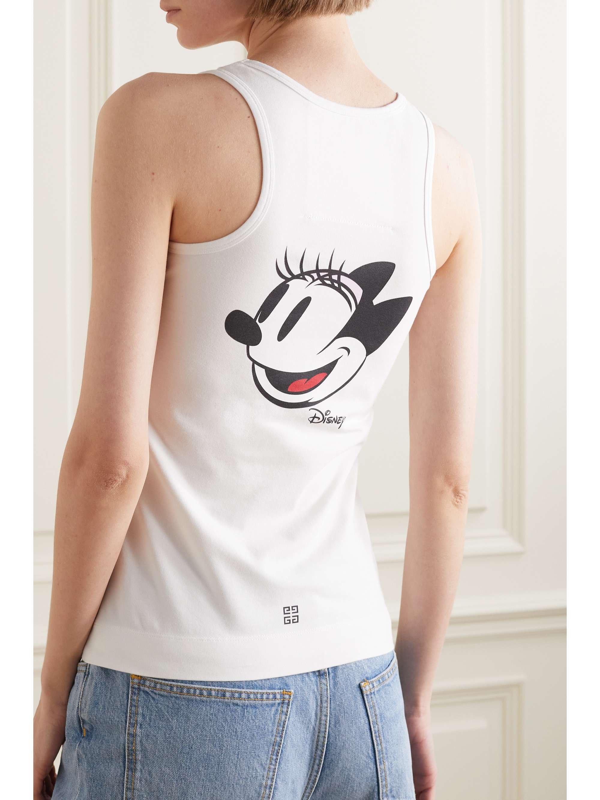 GIVENCHY + Disney printed stretch-cotton jersey tank