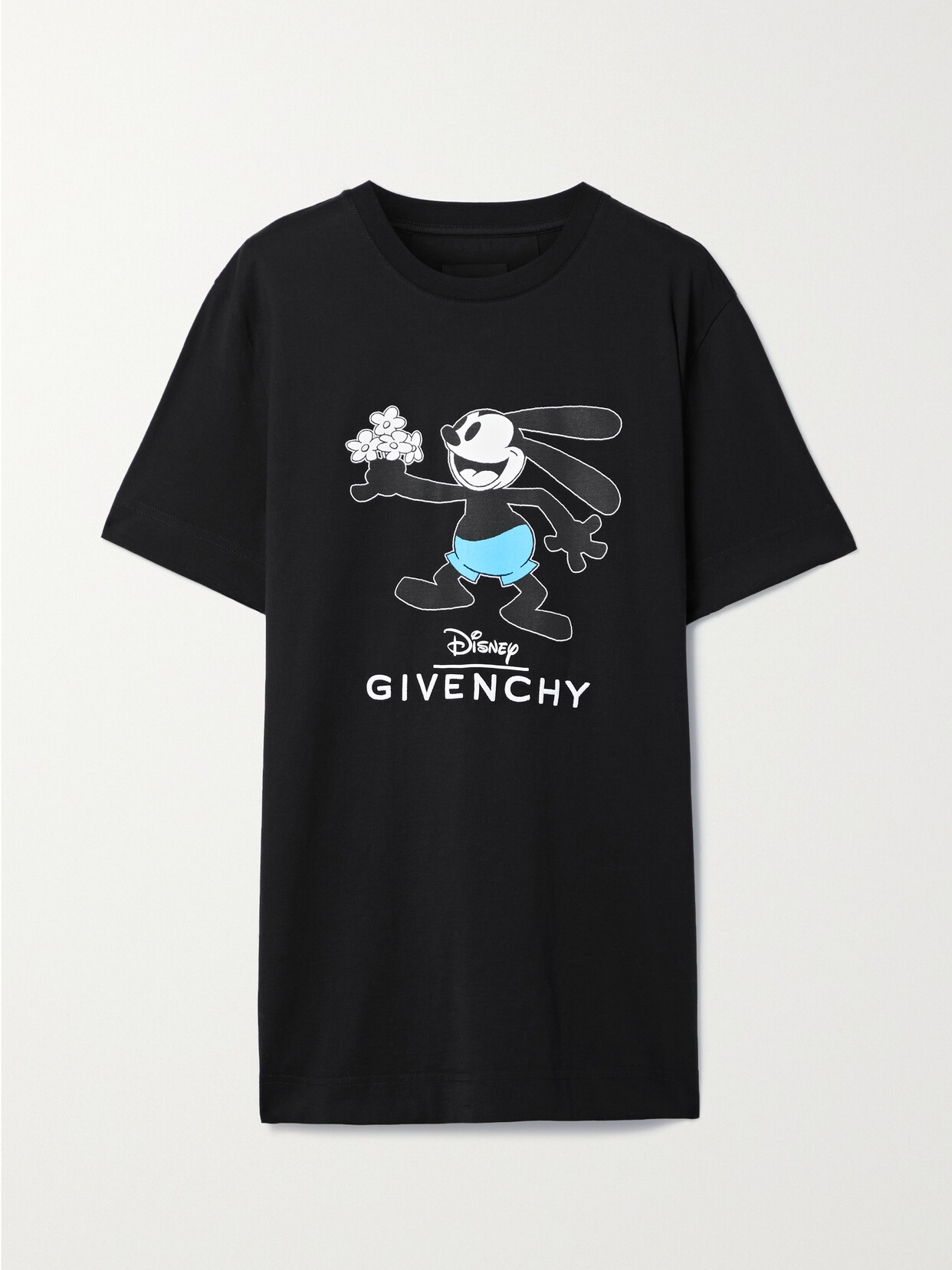 Givenchy - + Disney Printed Cotton-jersey T-shirt - Black