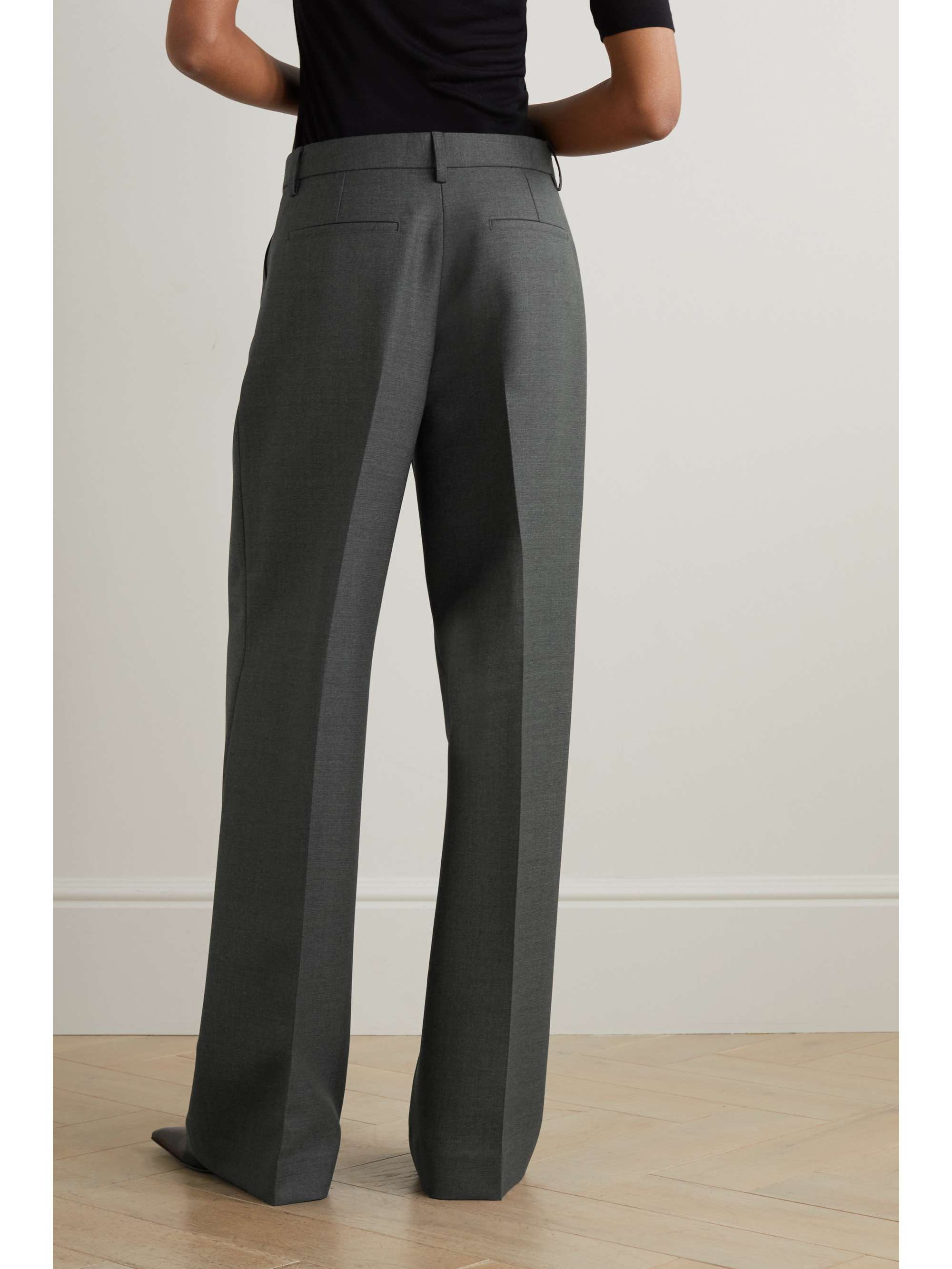 BURBERRY Anny wool wide-leg pants