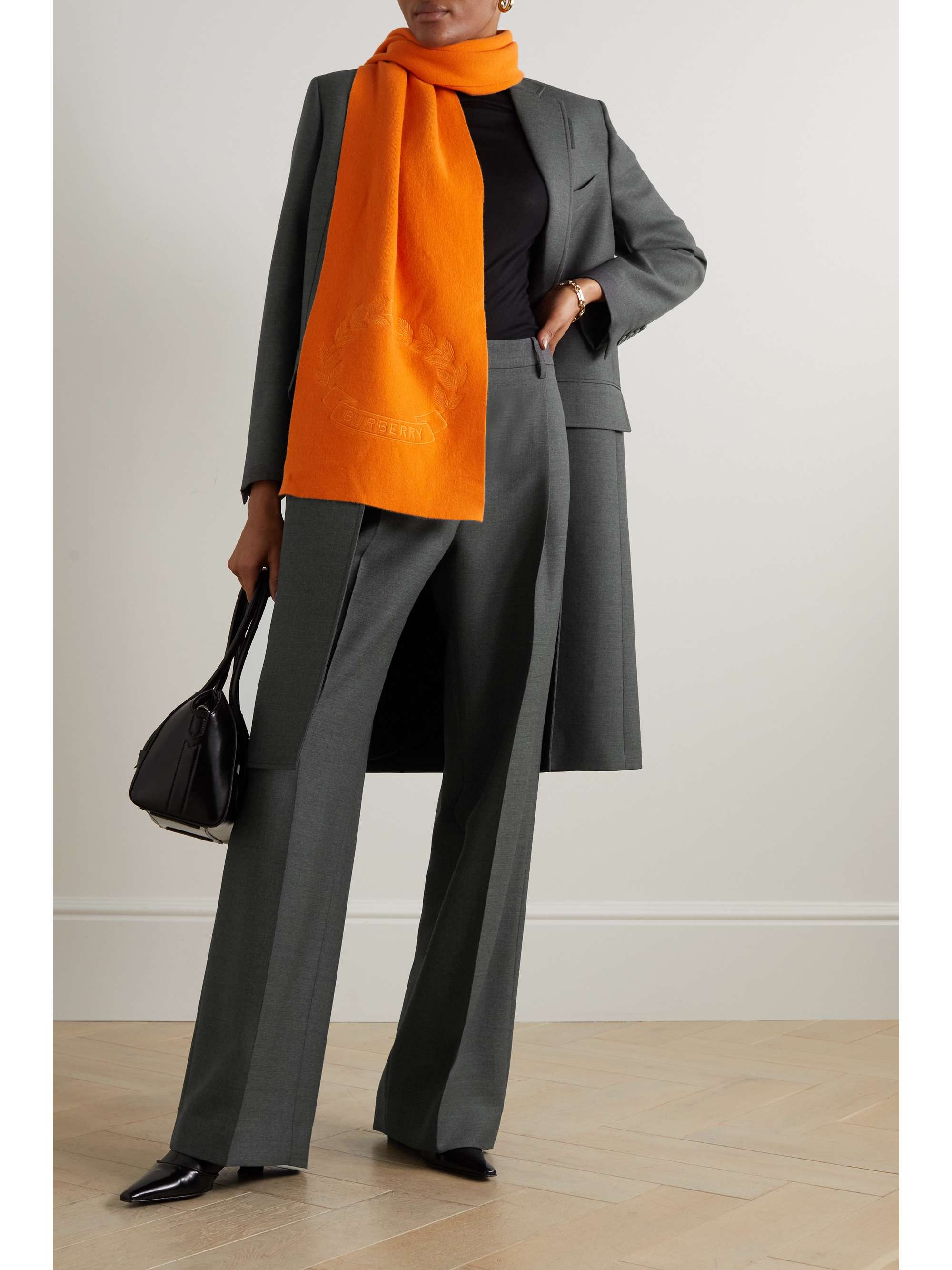 BURBERRY Anny wool wide-leg pants