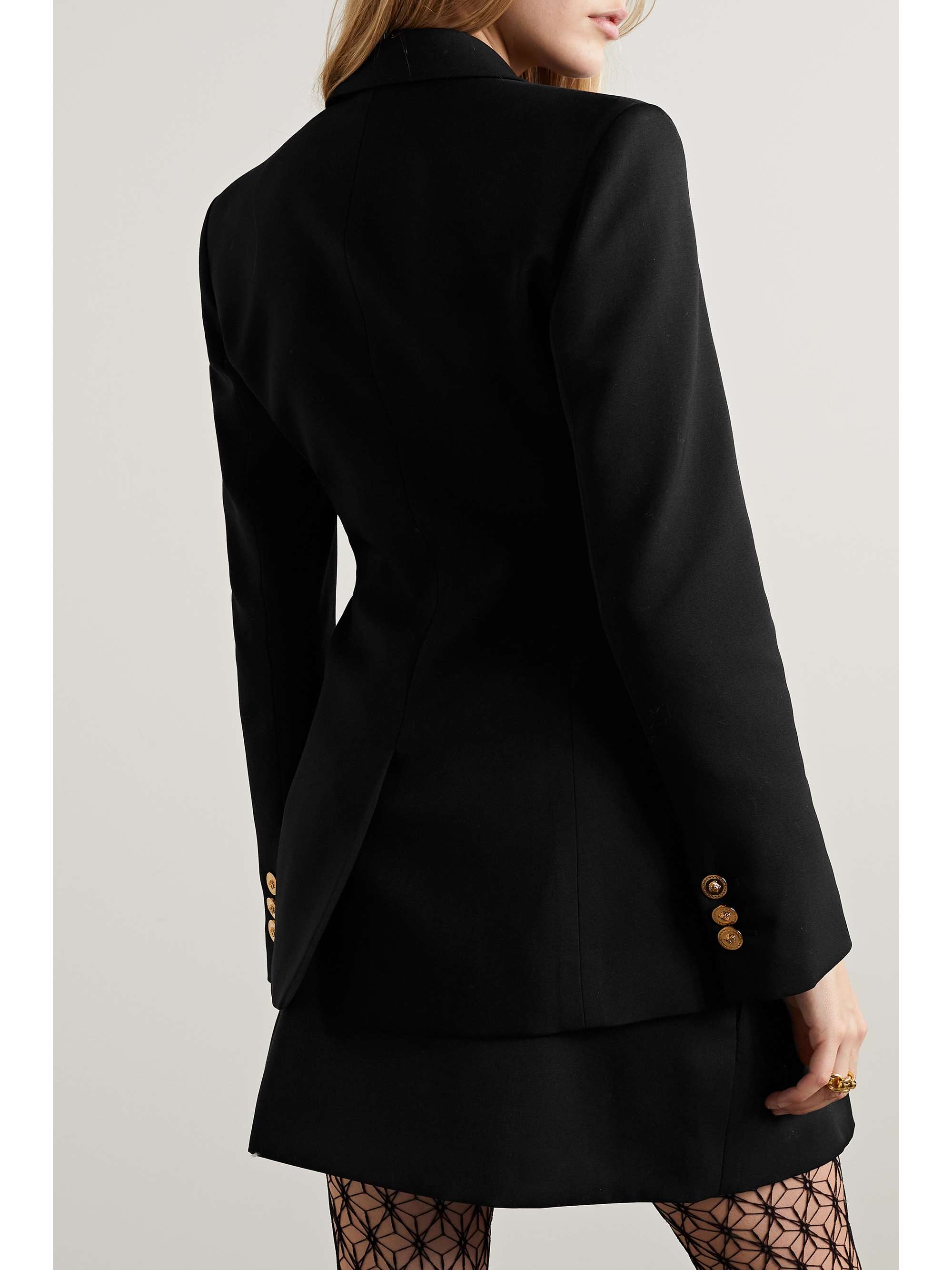 VERSACE Wool-blend blazer