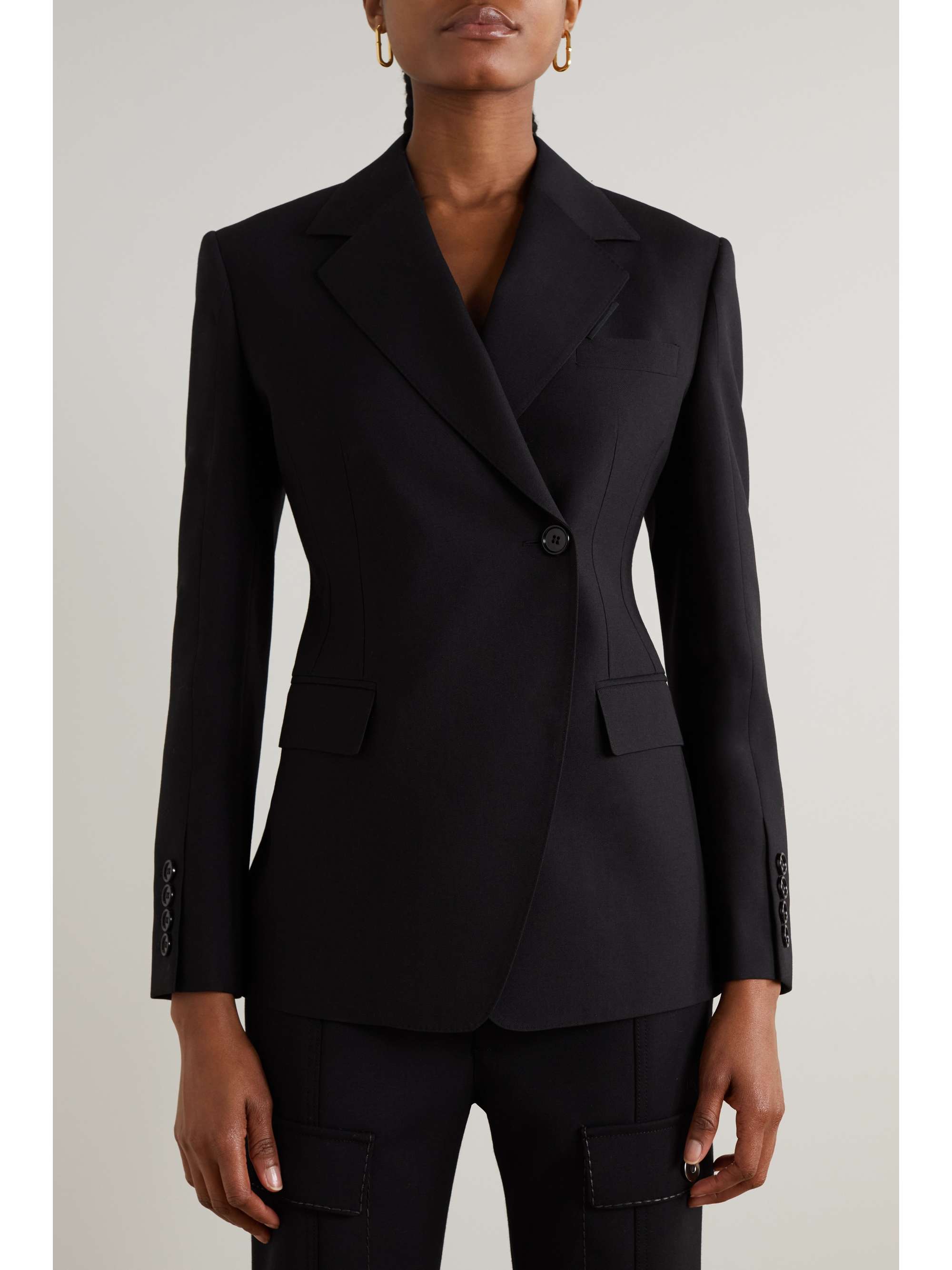 BURBERRY Wool-twill blazer