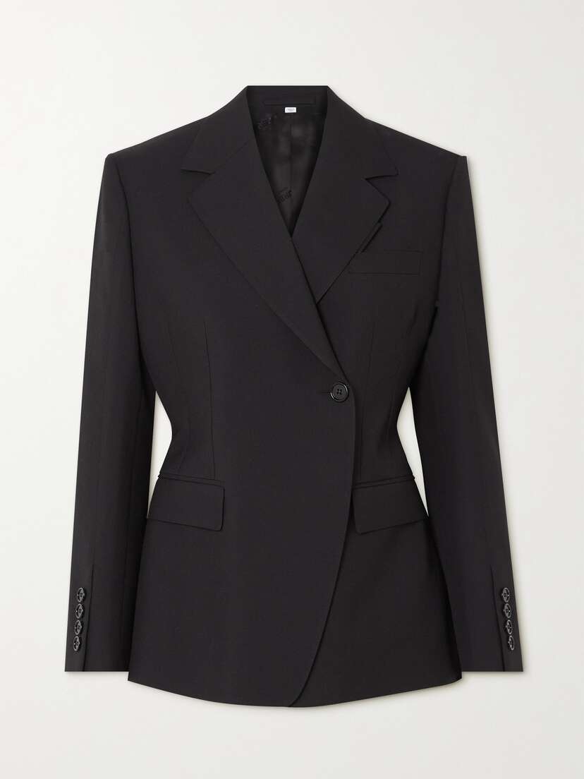Burberry Wool-twill Blazer -  - UK 16