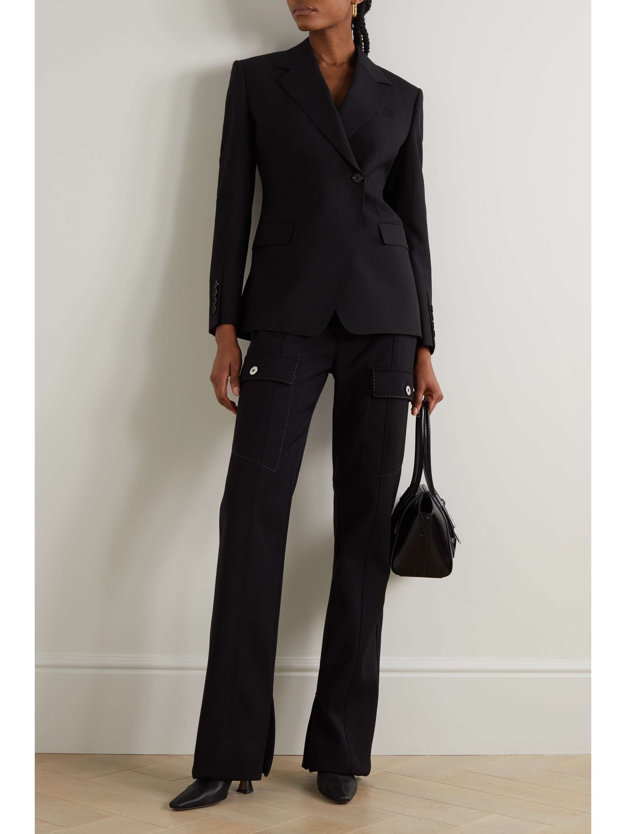 BURBERRY Wool-twill blazer | NET-A-PORTER