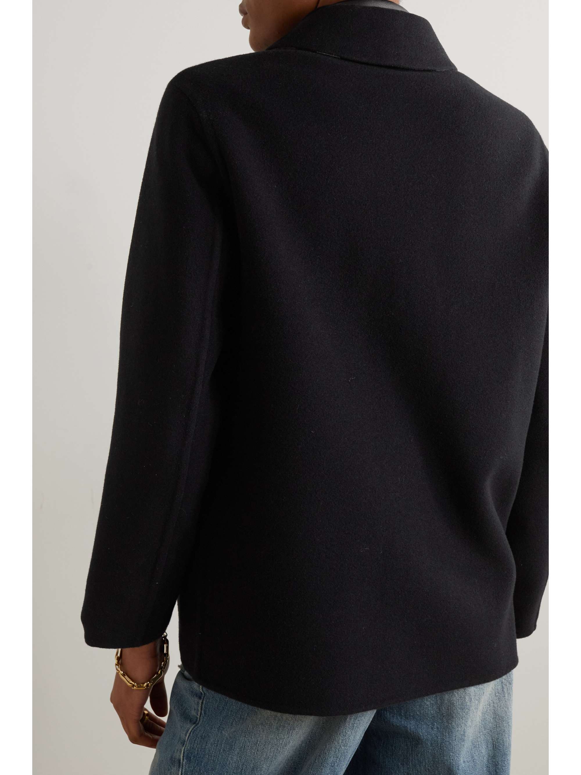 BURBERRY Reversible wool jacket