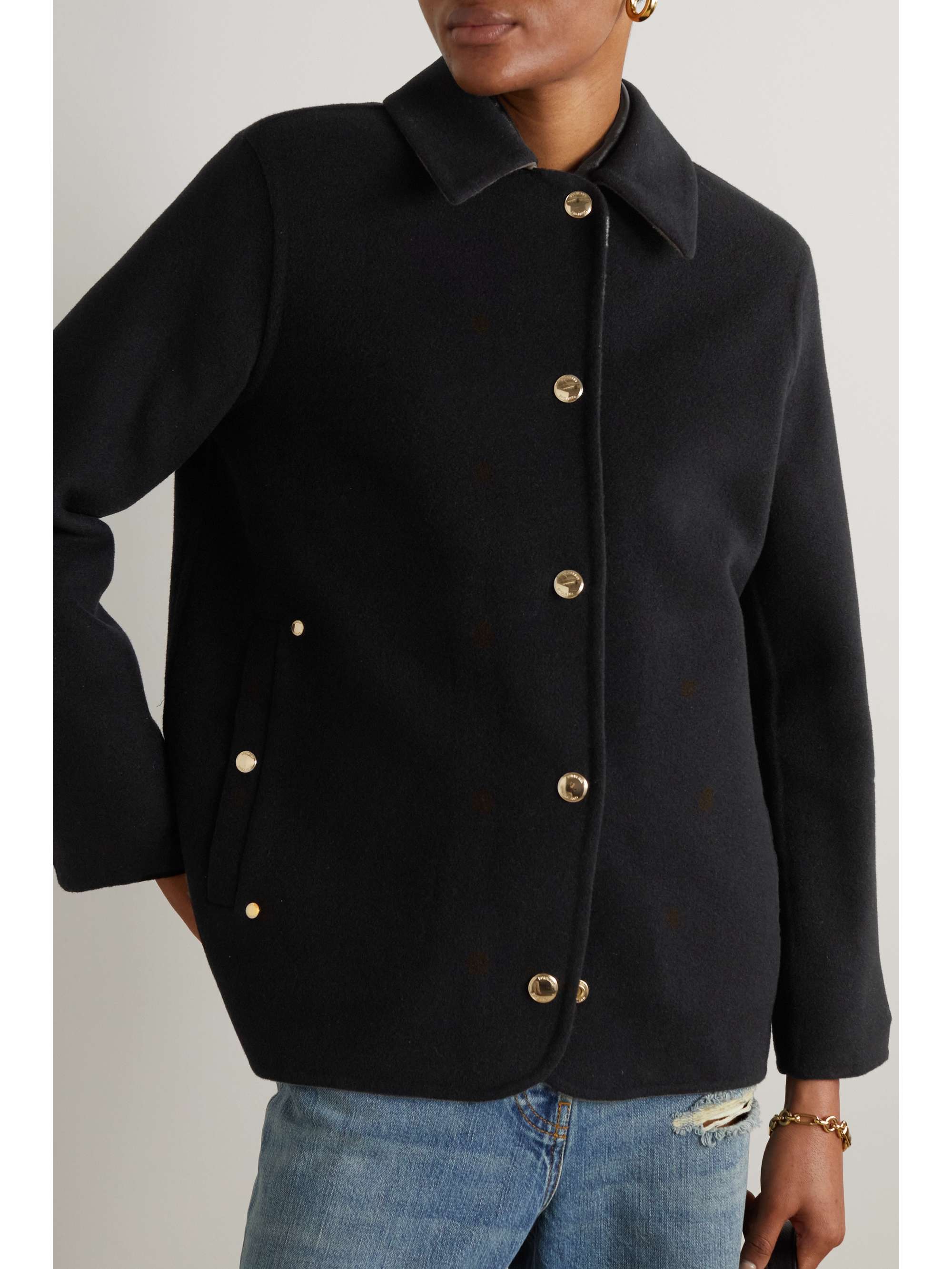 BURBERRY Reversible wool jacket