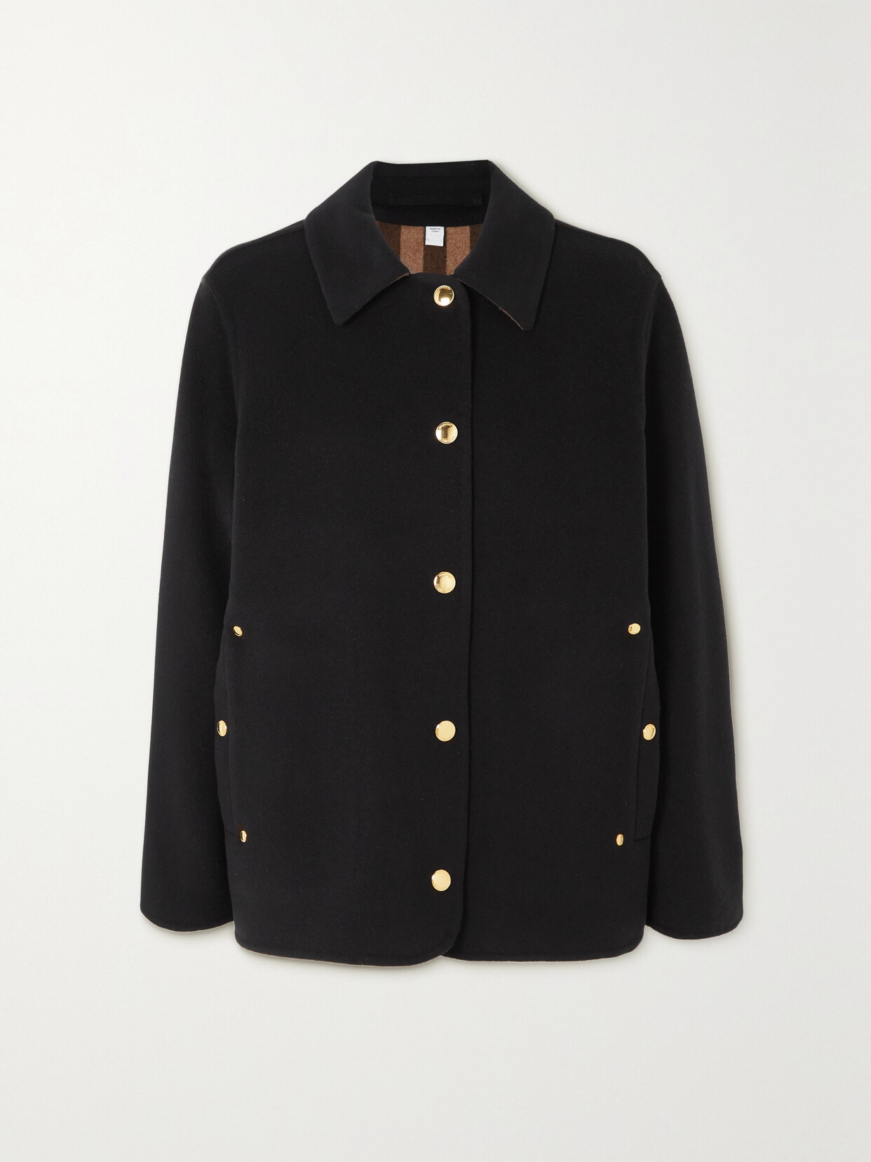 Burberry - Reversible Wool Jacket - Brown