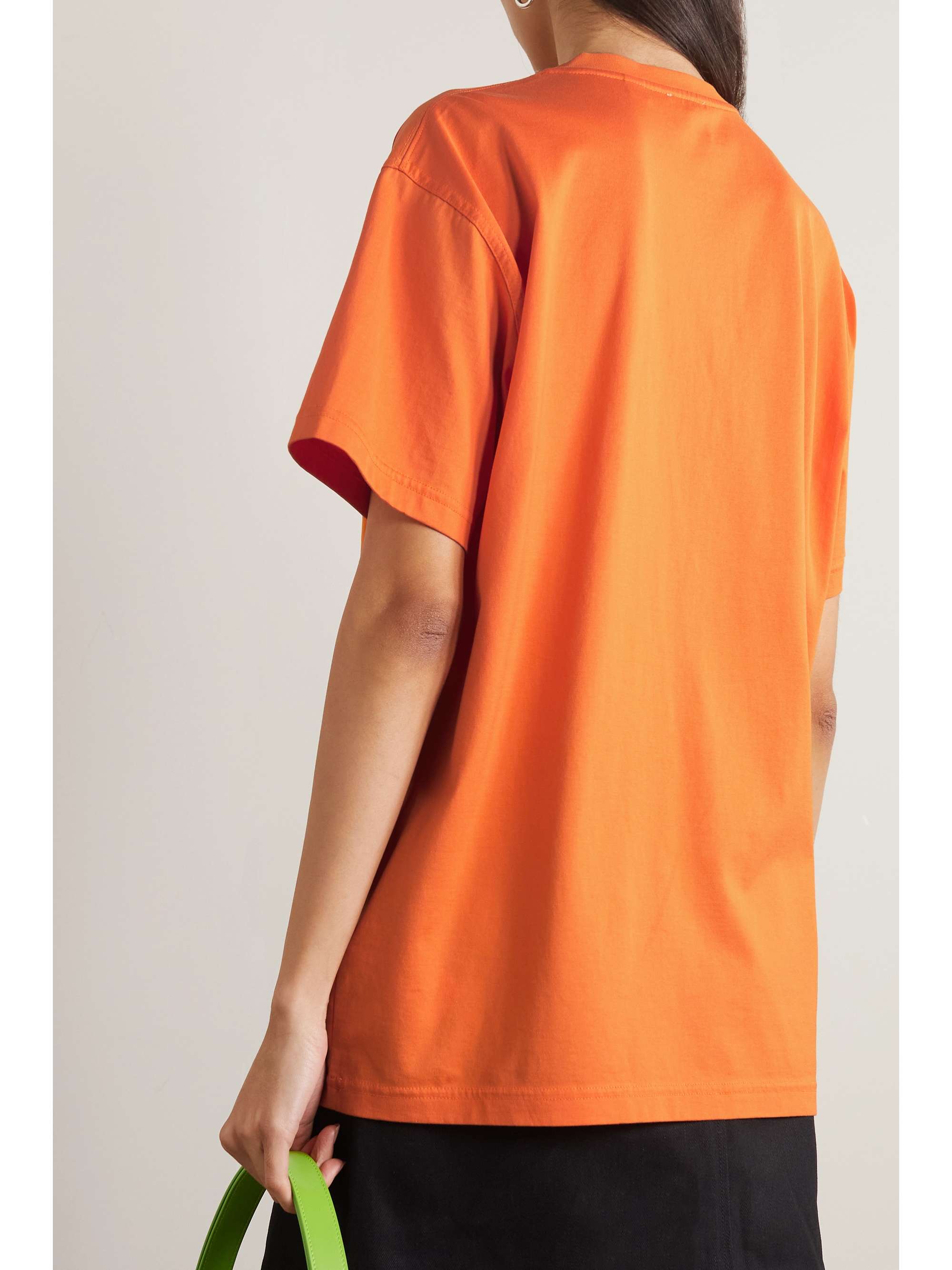 BURBERRY Embroidered cottonjersey Tshirt NETAPORTER