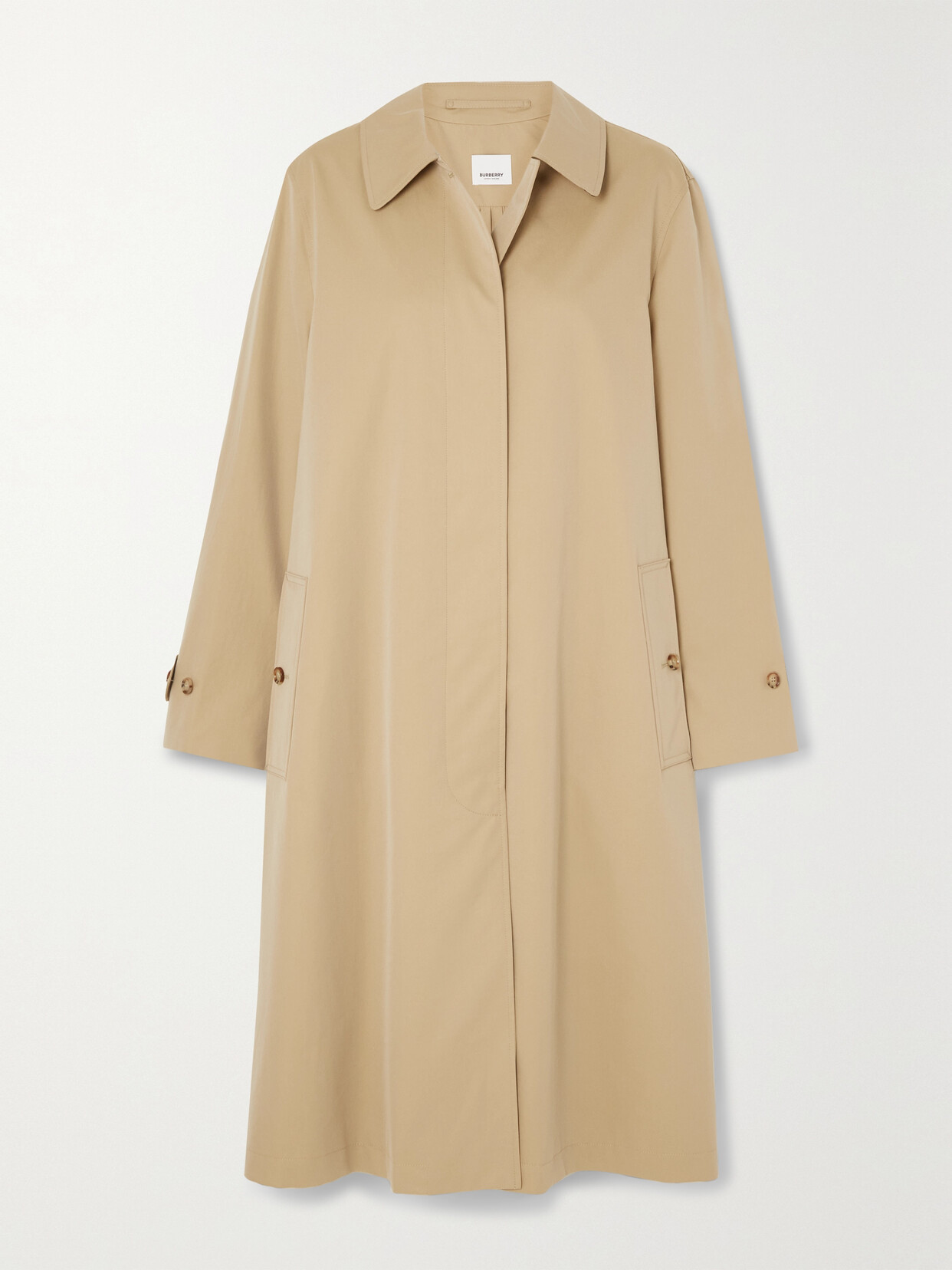 Burberry - Cotton-gabardine Trench Coat - Neutrals