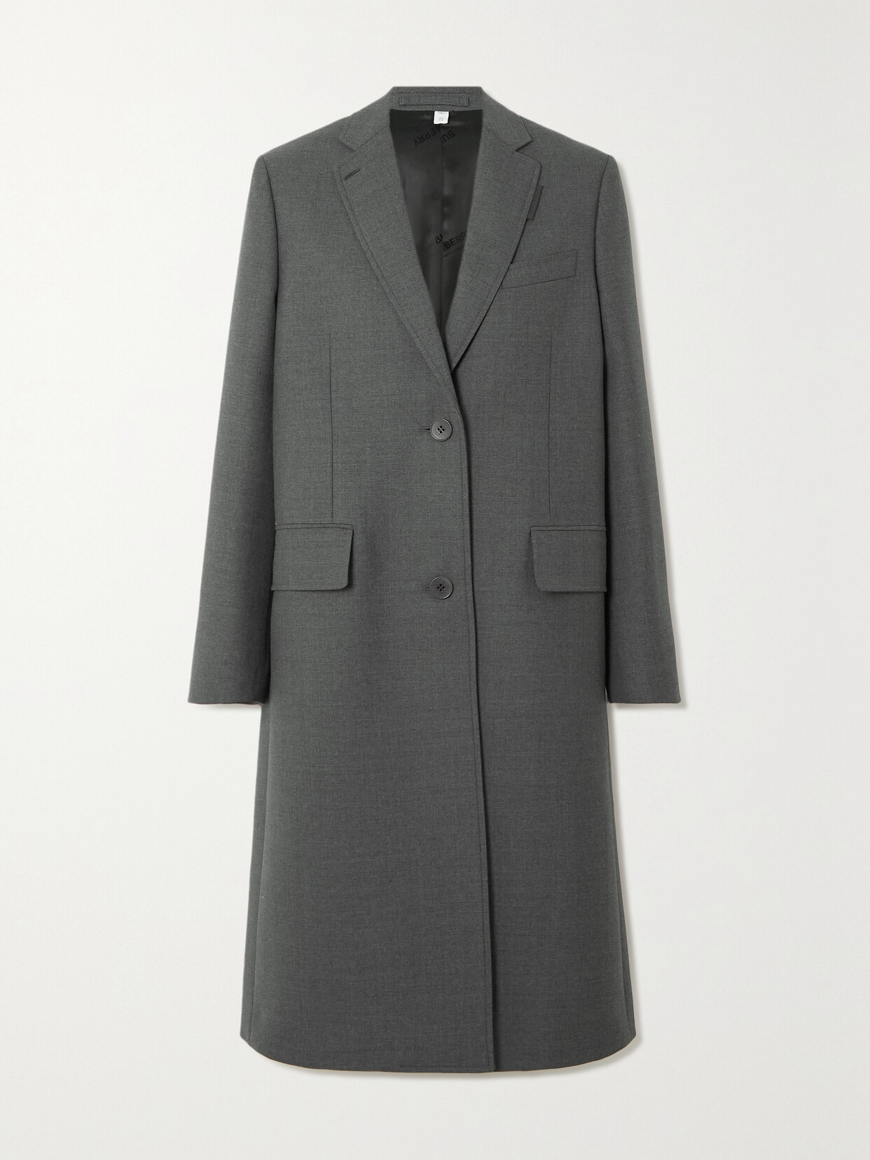 Burberry - Wool Coat - Gray