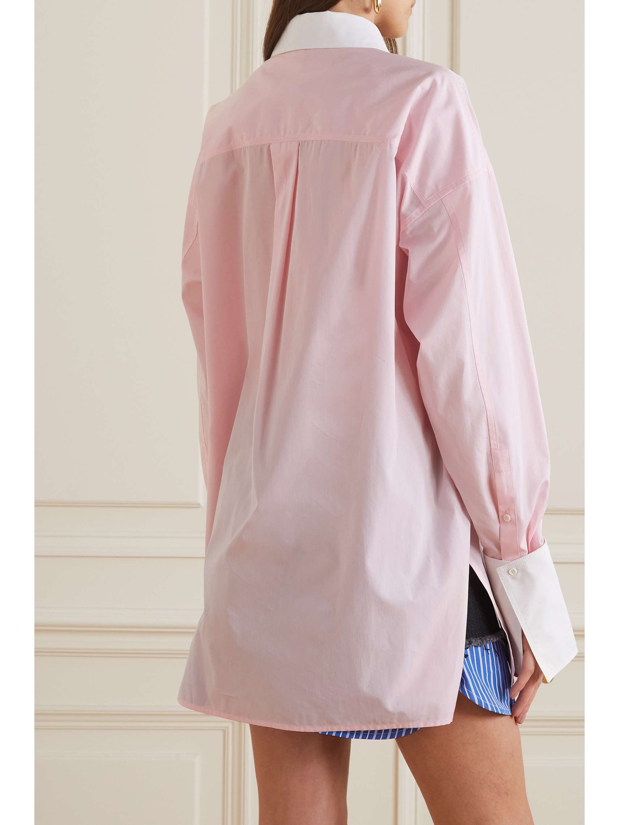 LOEWE コットンポプリン シャツ