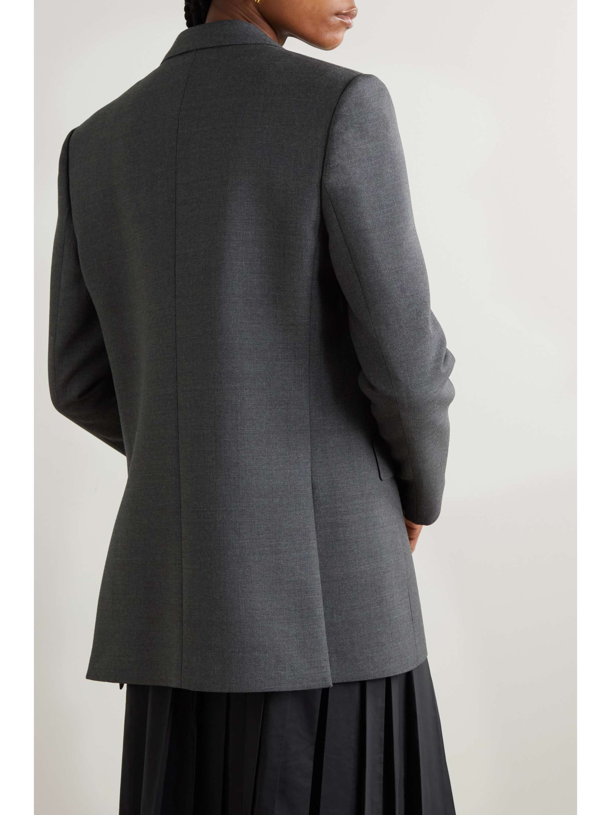 BURBERRY Oversized wool-blend blazer