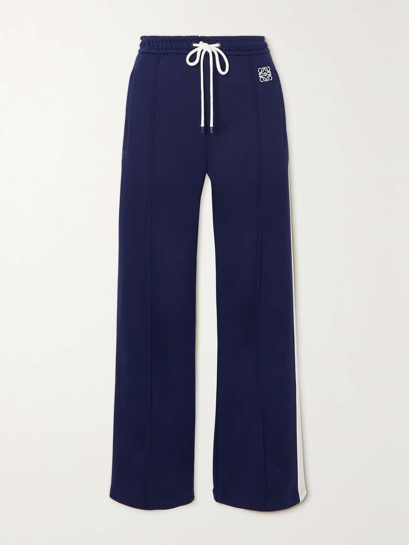 Loewe Anagram Embroidered Jersey Track Pants