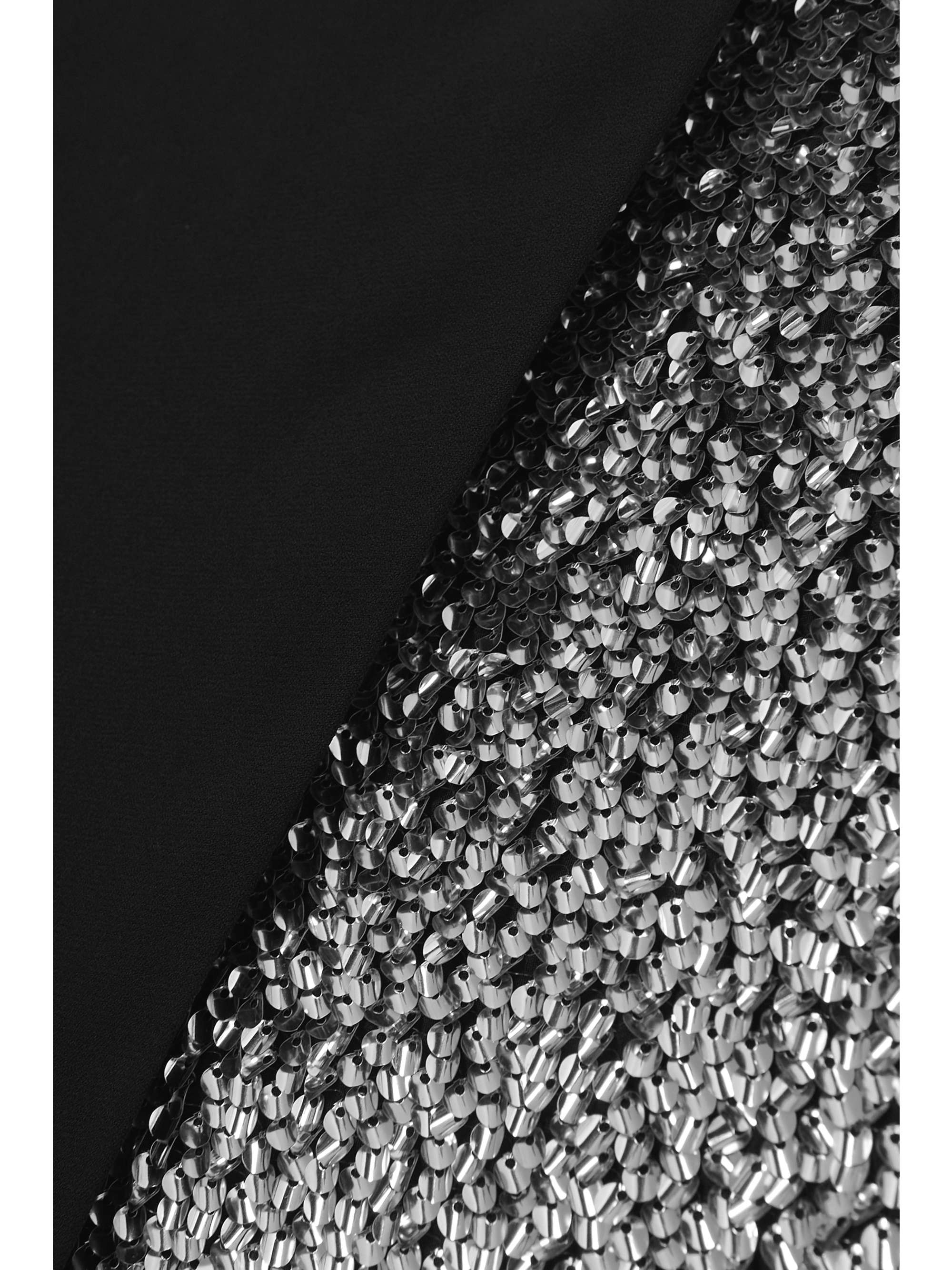 GIVENCHY Open-back sequin-embellished crepe gown