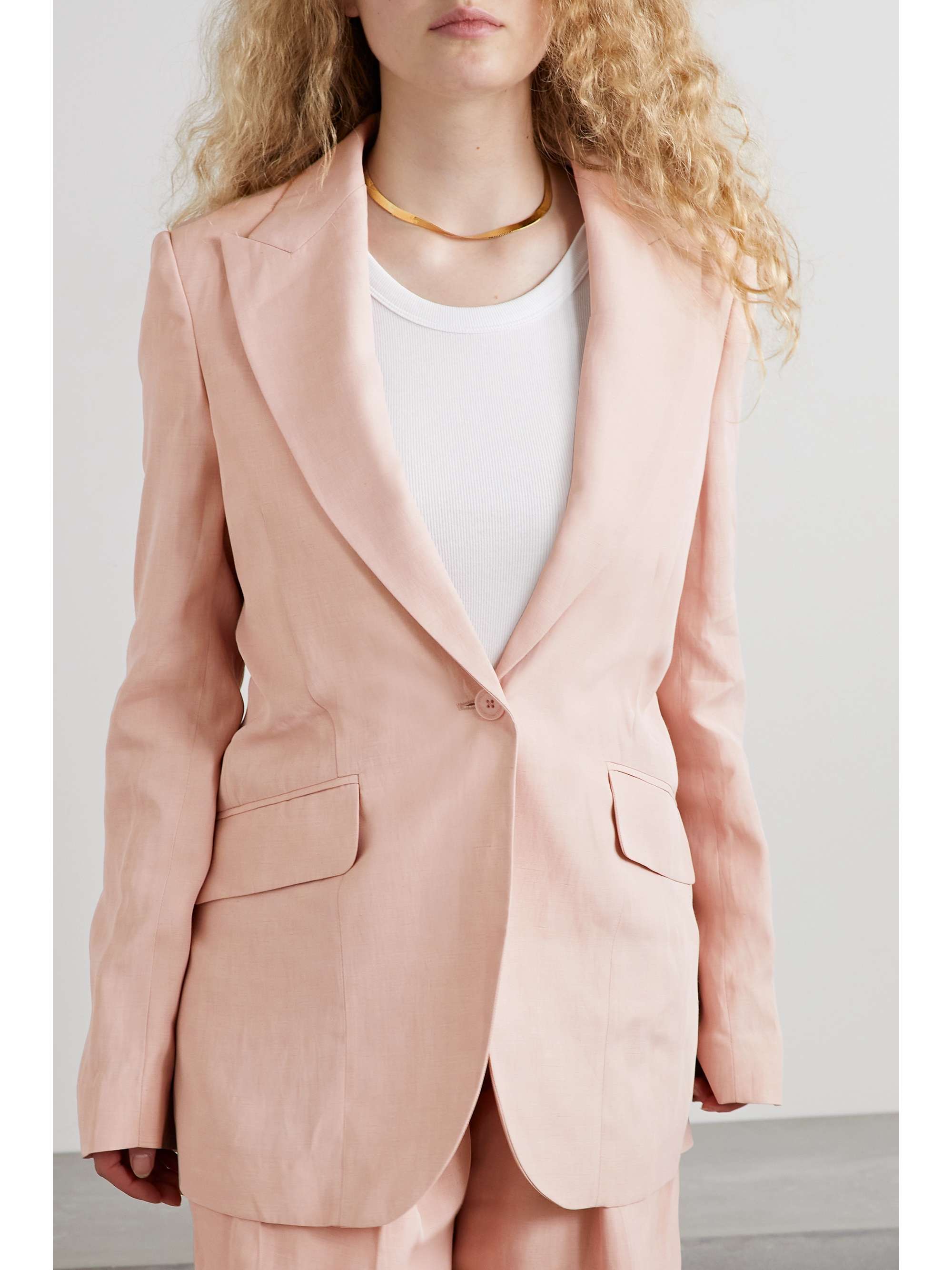 STELLA MCCARTNEY 우븐 블레이저