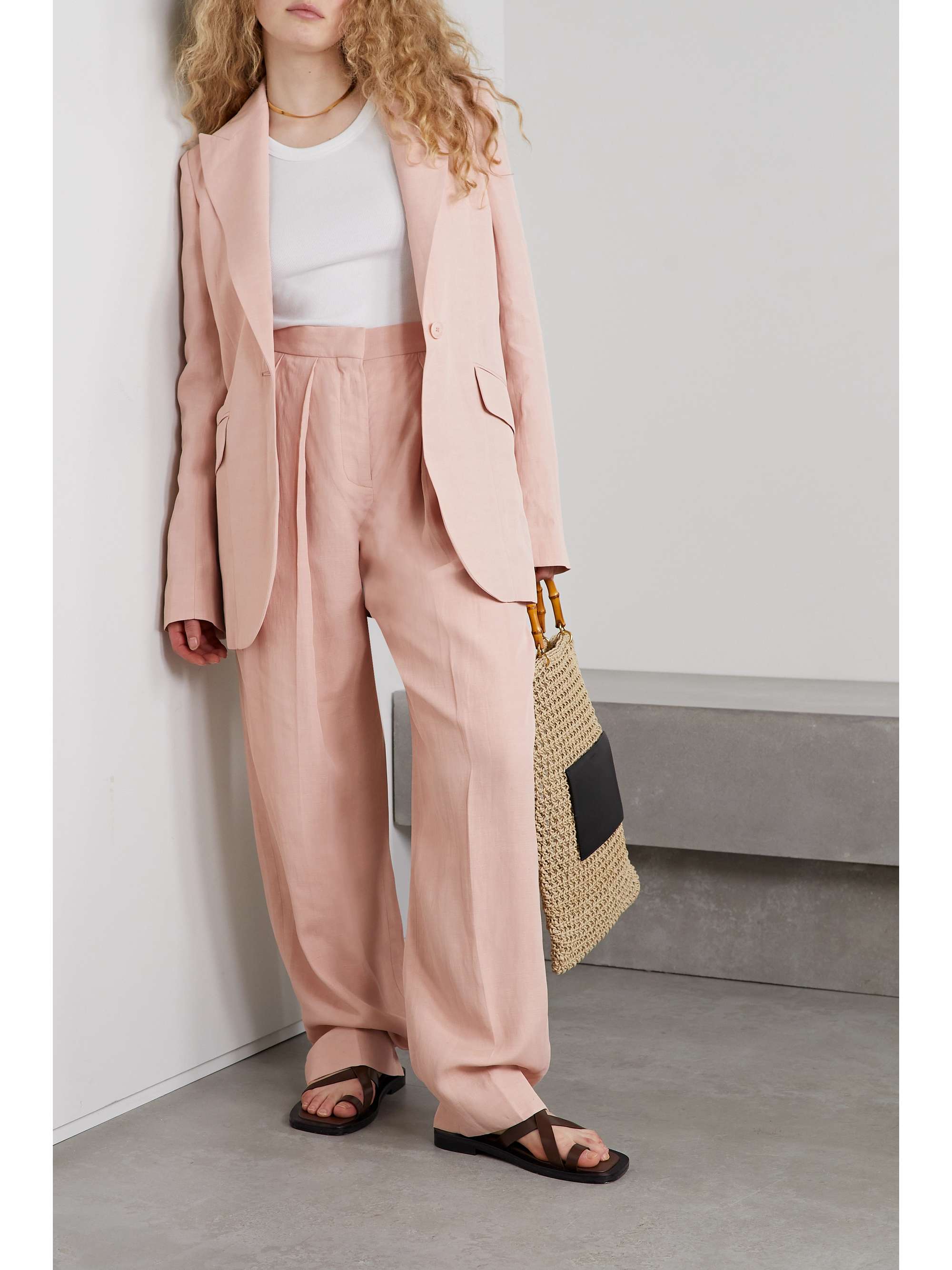 STELLA MCCARTNEY 우븐 블레이저