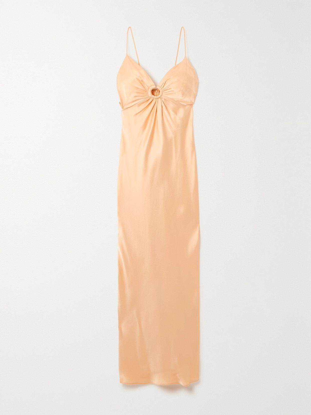 Stella McCartney - Satin Maxi Dress - Cream