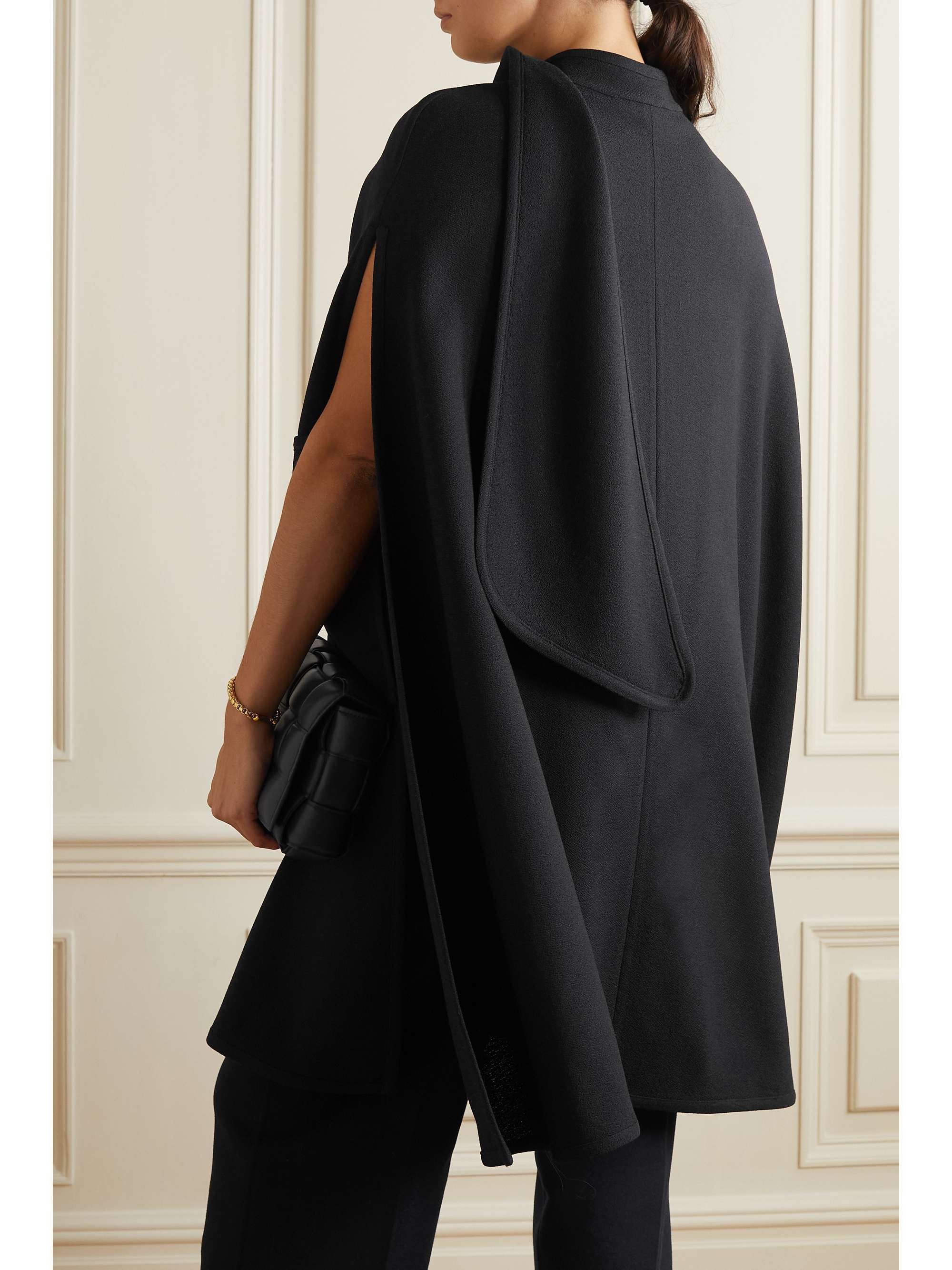 STELLA MCCARTNEY كاب من الكريب والصوف