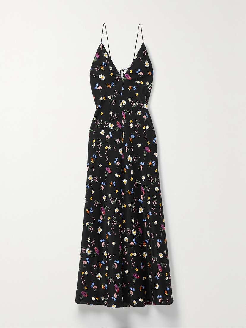 Stella McCartney Floral-print Silk Maxi Dress
