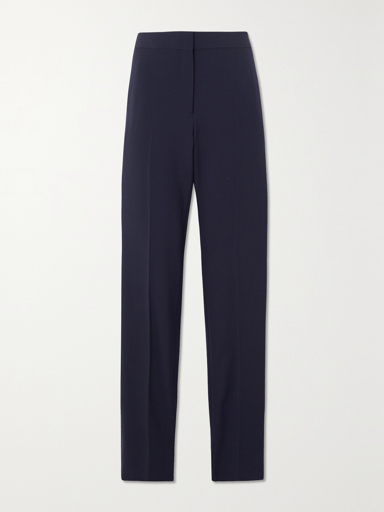 Stella McCartney - Stretch-gabardine Straight-leg Pants - Blue