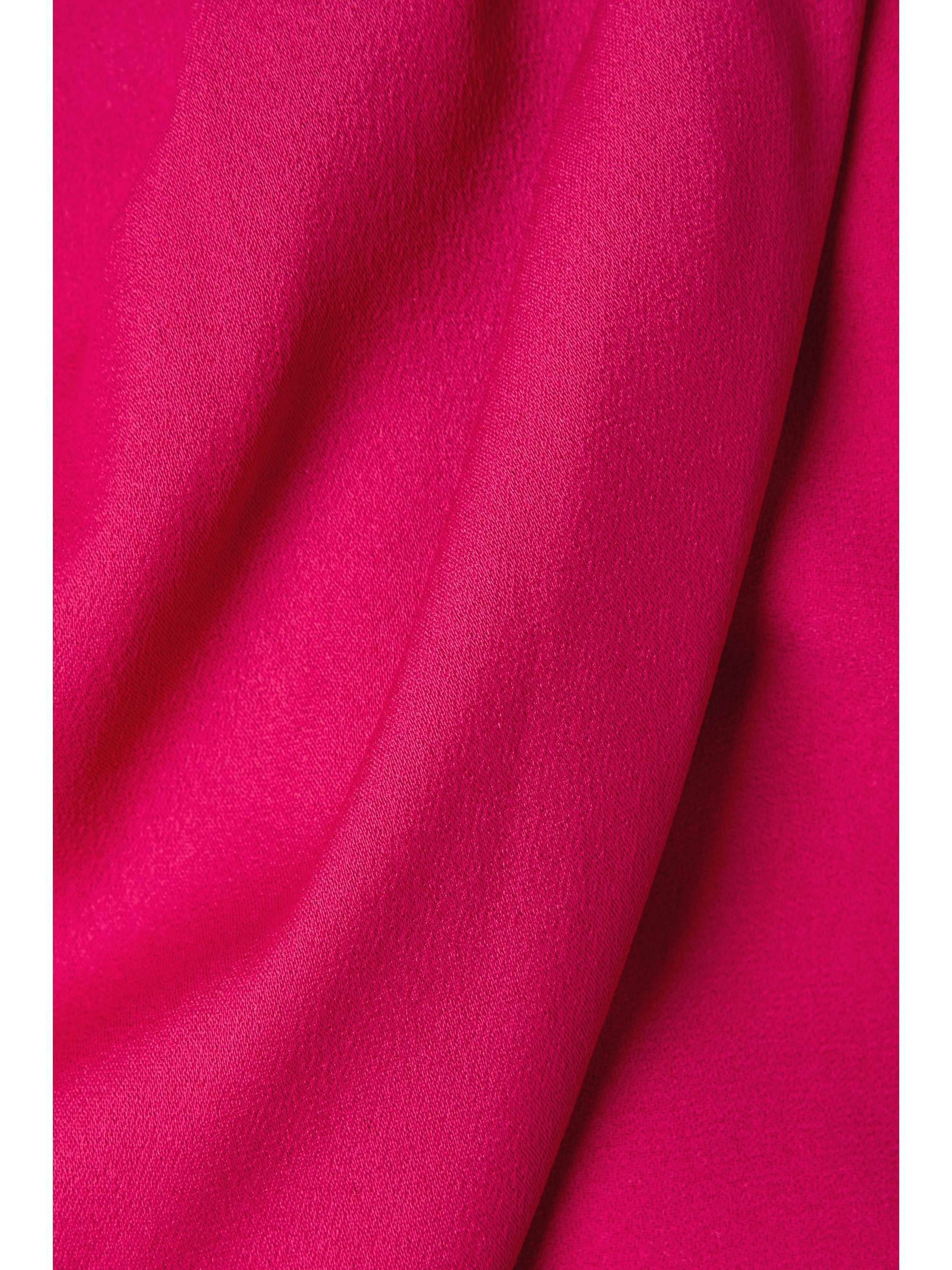 STELLA MCCARTNEY Belted draped crepe midi dress
